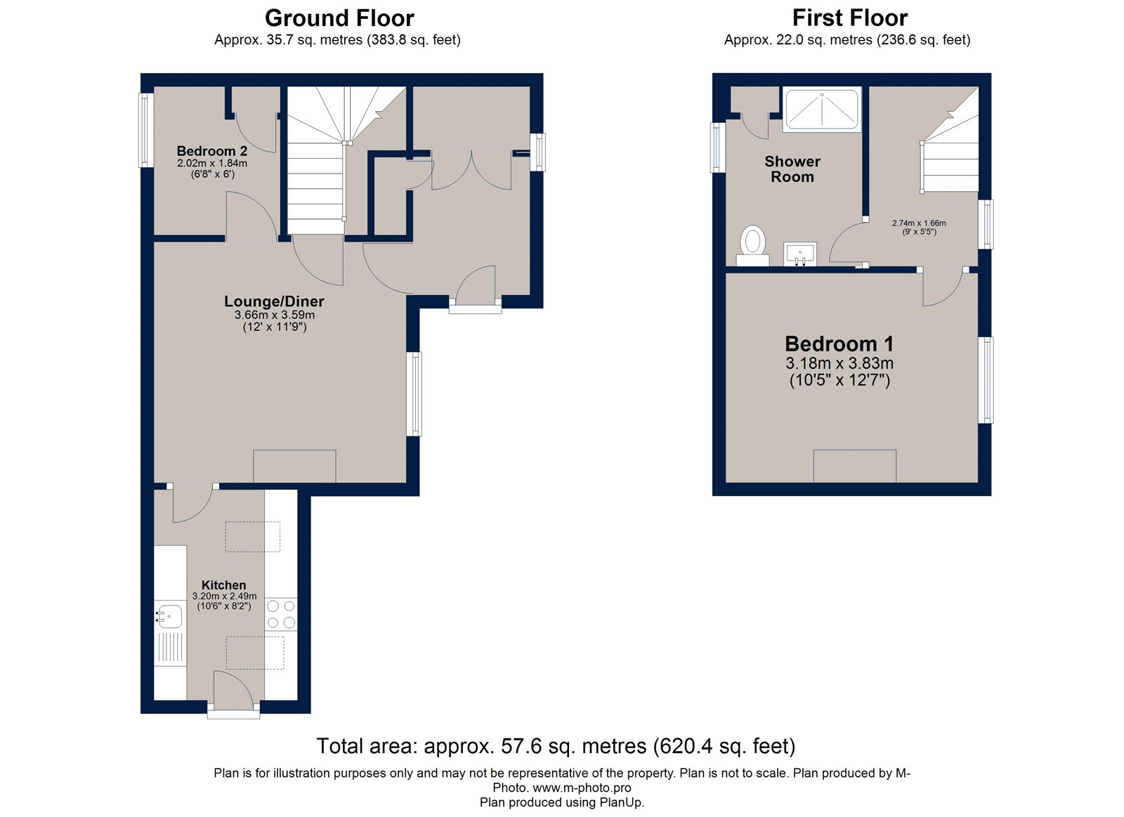16, Back Lane, Melton Mowbray floorplan