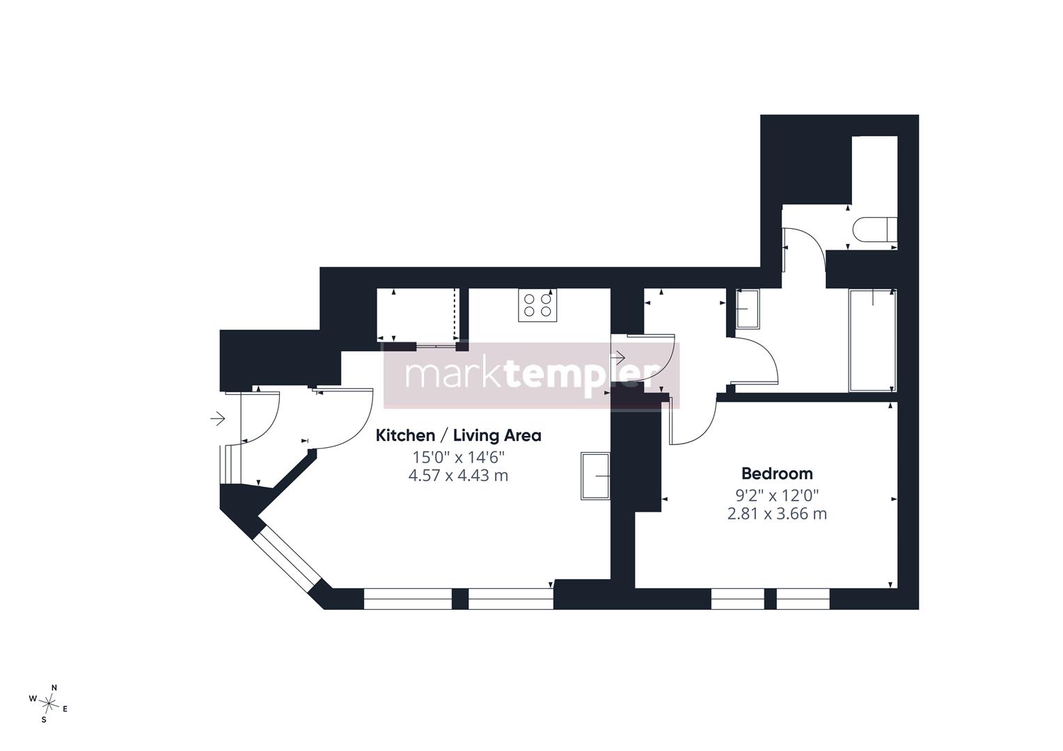 Ground Floor Flat 36, Old Street, Clevedon floorplan