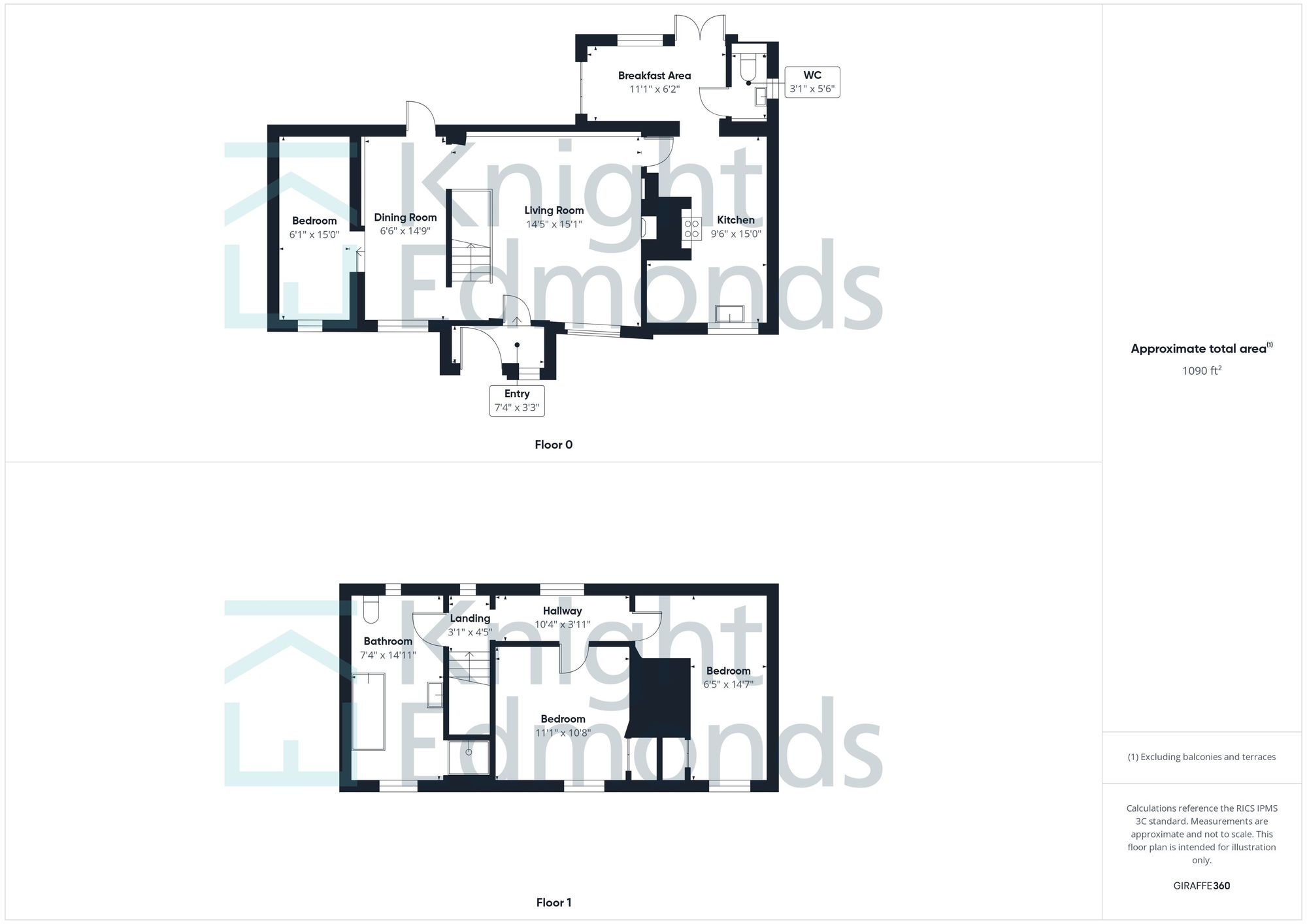 2 Boxley Cottages Ashford Road, Maidstone floorplan