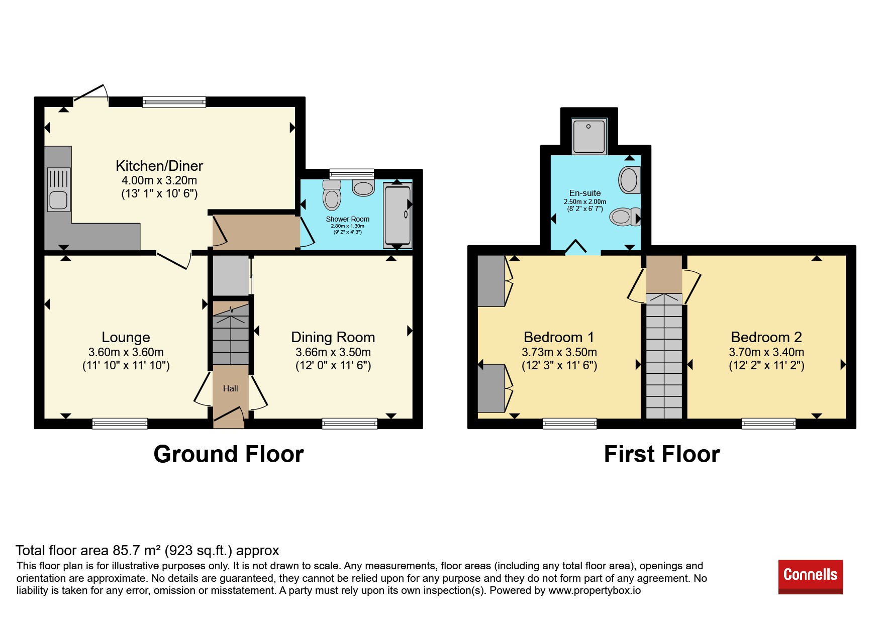 28, Victoria Street, Cannock floorplan