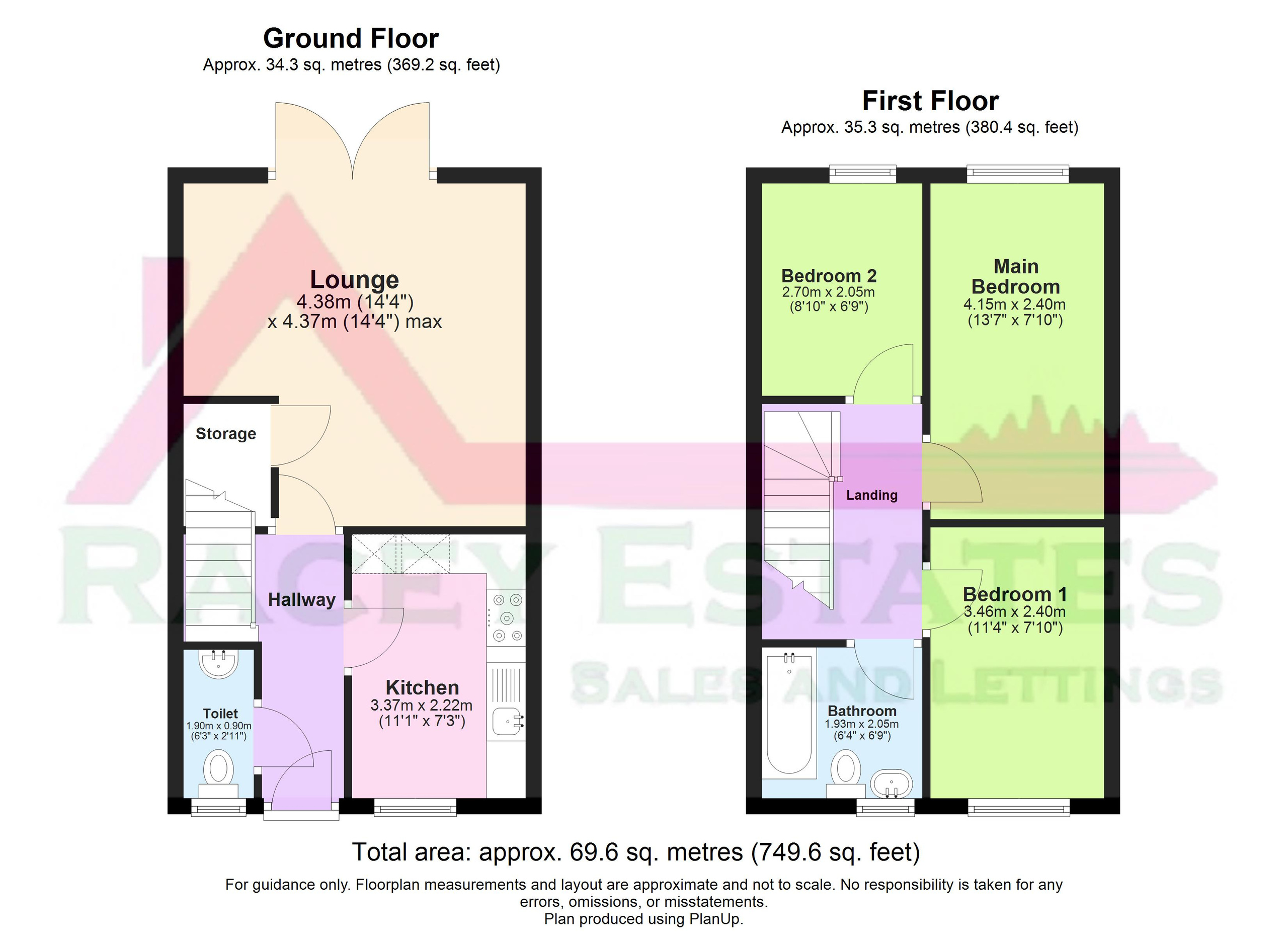20 East Meadow Close, Warrington floorplan
