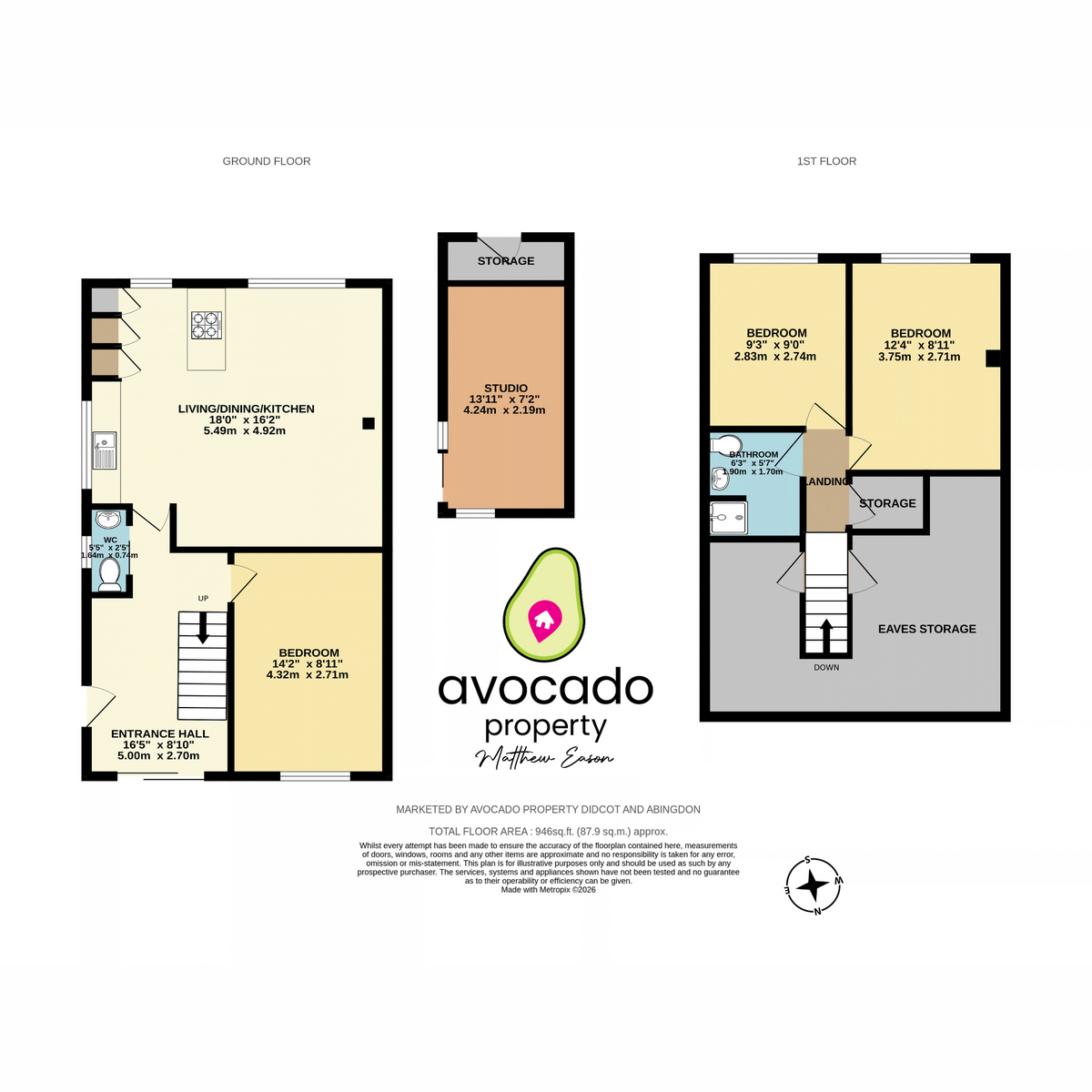 6, Green Road, Didcot floorplan