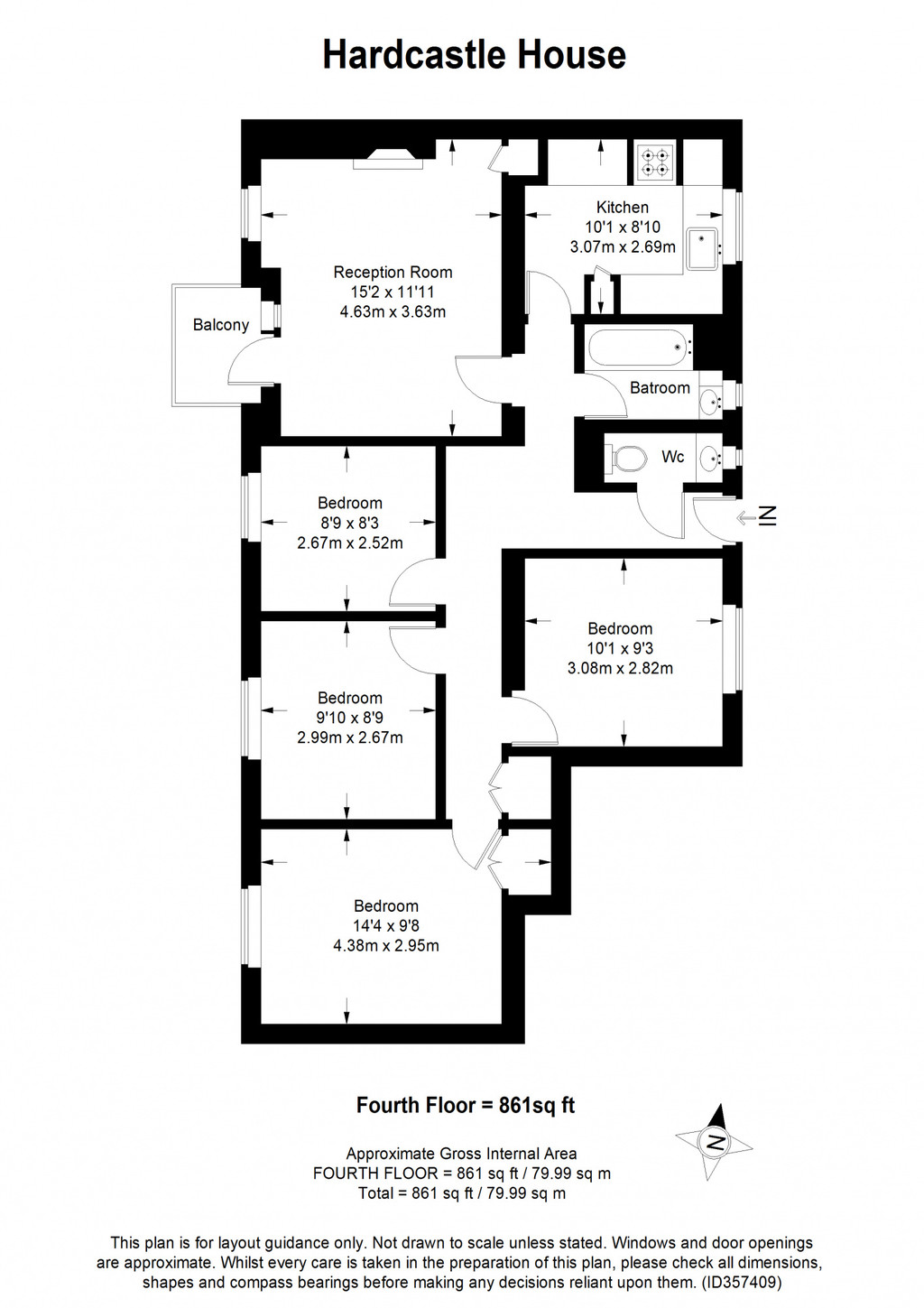 4 Bedrooms Flat for sale in Marmont Road, Peckham SE15