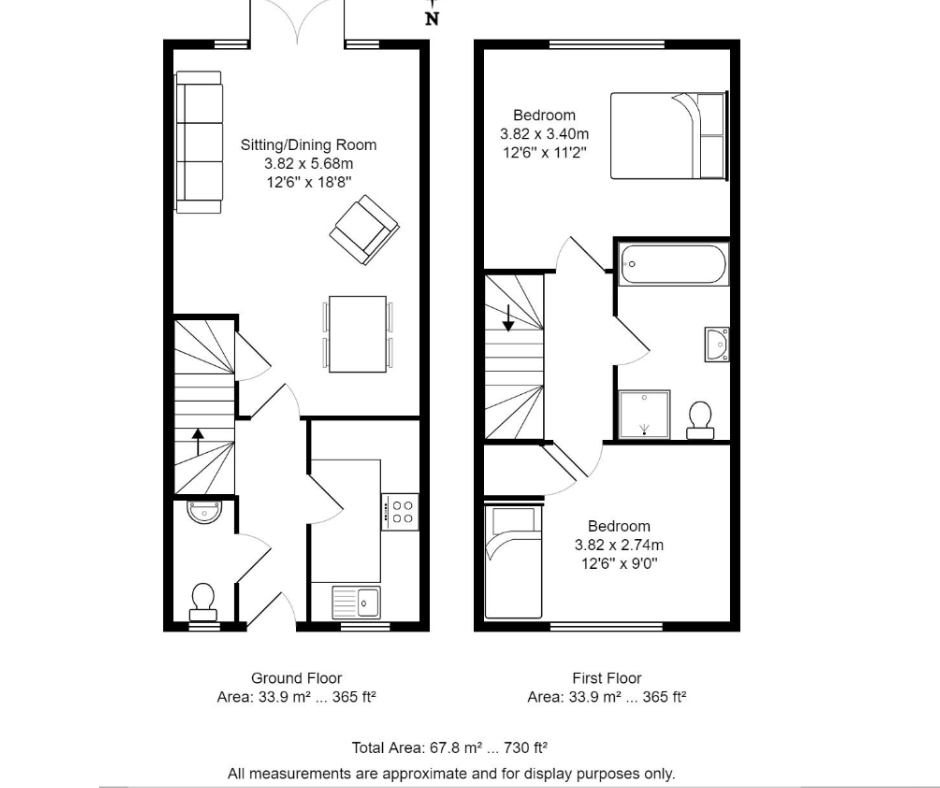 34 Marston  Close, Banbury floorplan