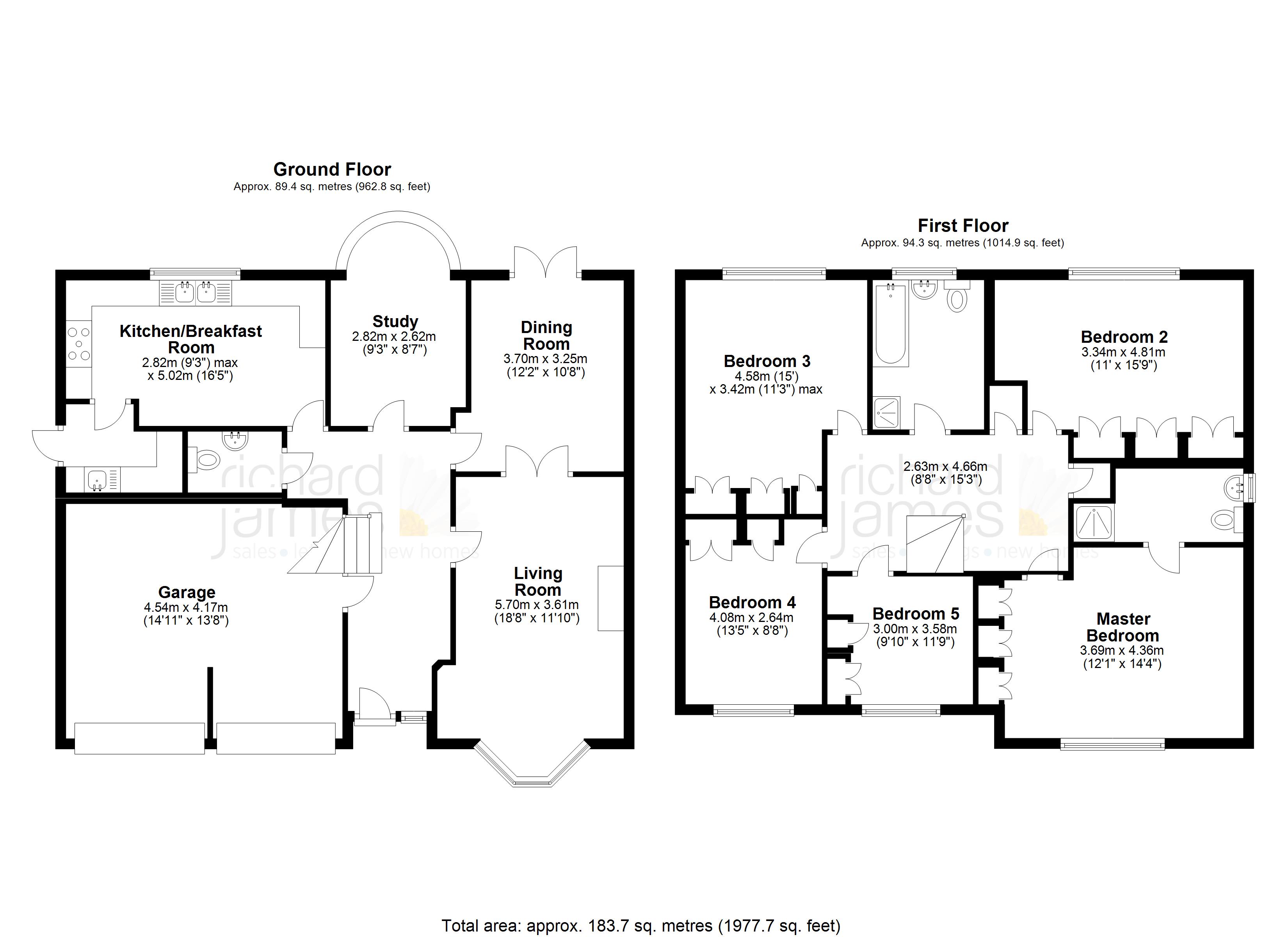 5 Bedrooms Detached house for sale in Renoir Close, St Andrews Ridge, Swindon SN25