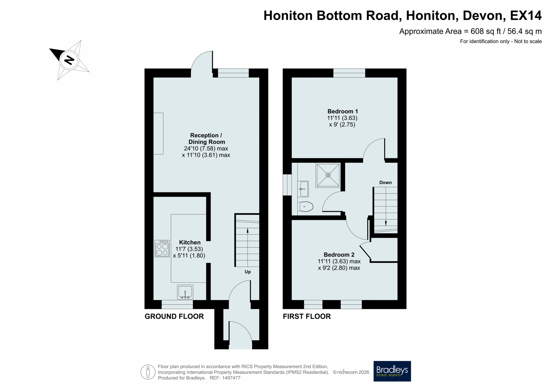 45, Honiton Bottom Road, Devon floorplan