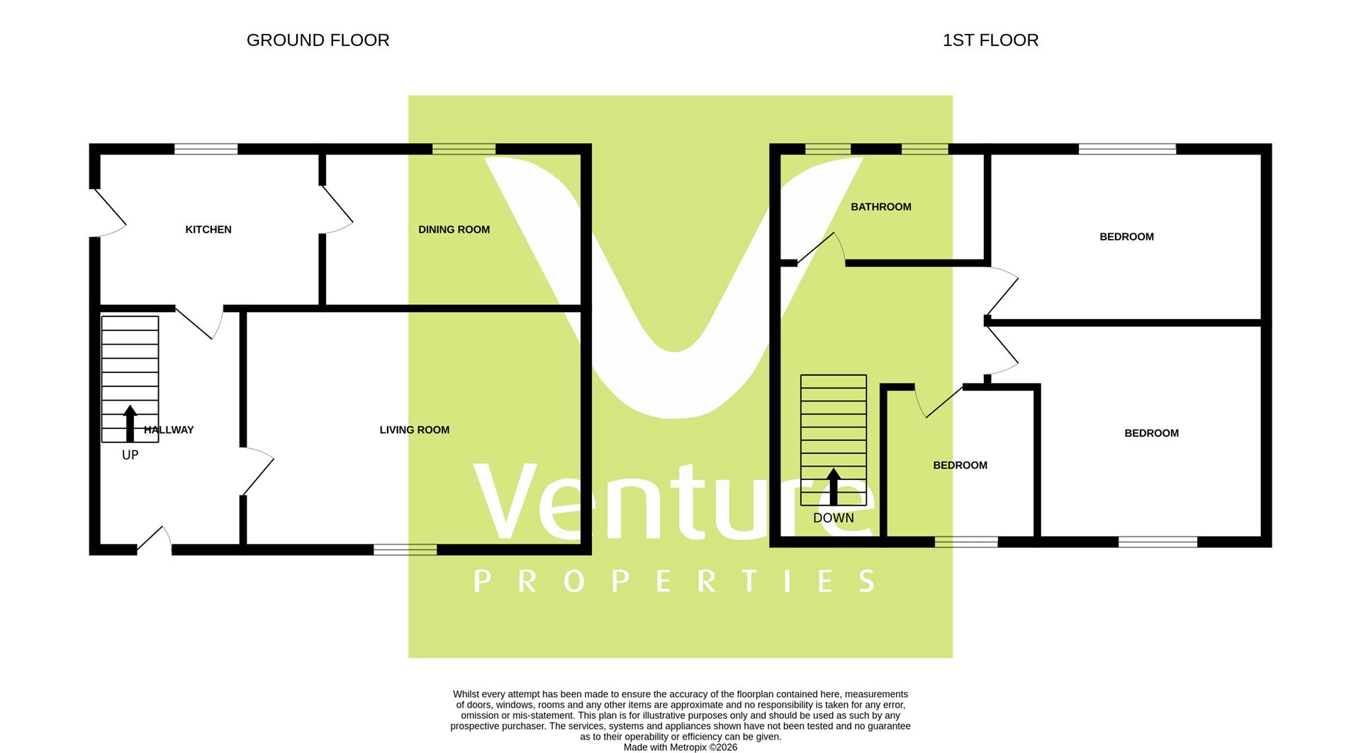 7, Mendip Terrace, Stanley floorplan