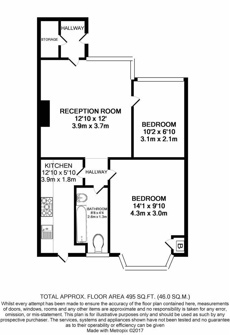 2 Bedrooms Flat to rent in Herlwyn Avenue, Ruislip HA4