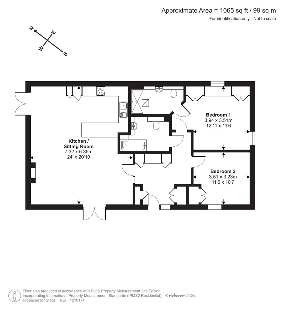 7 Nynehead Mews, Nynehead Court, Wellington floorplan