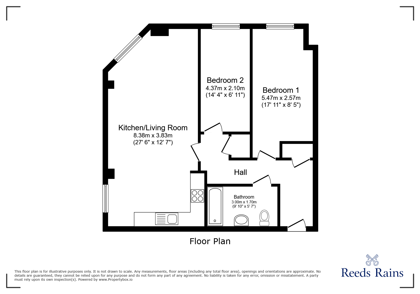 107, Lincoln Gate, 39, Red Bank, Greater Manchester floorplan