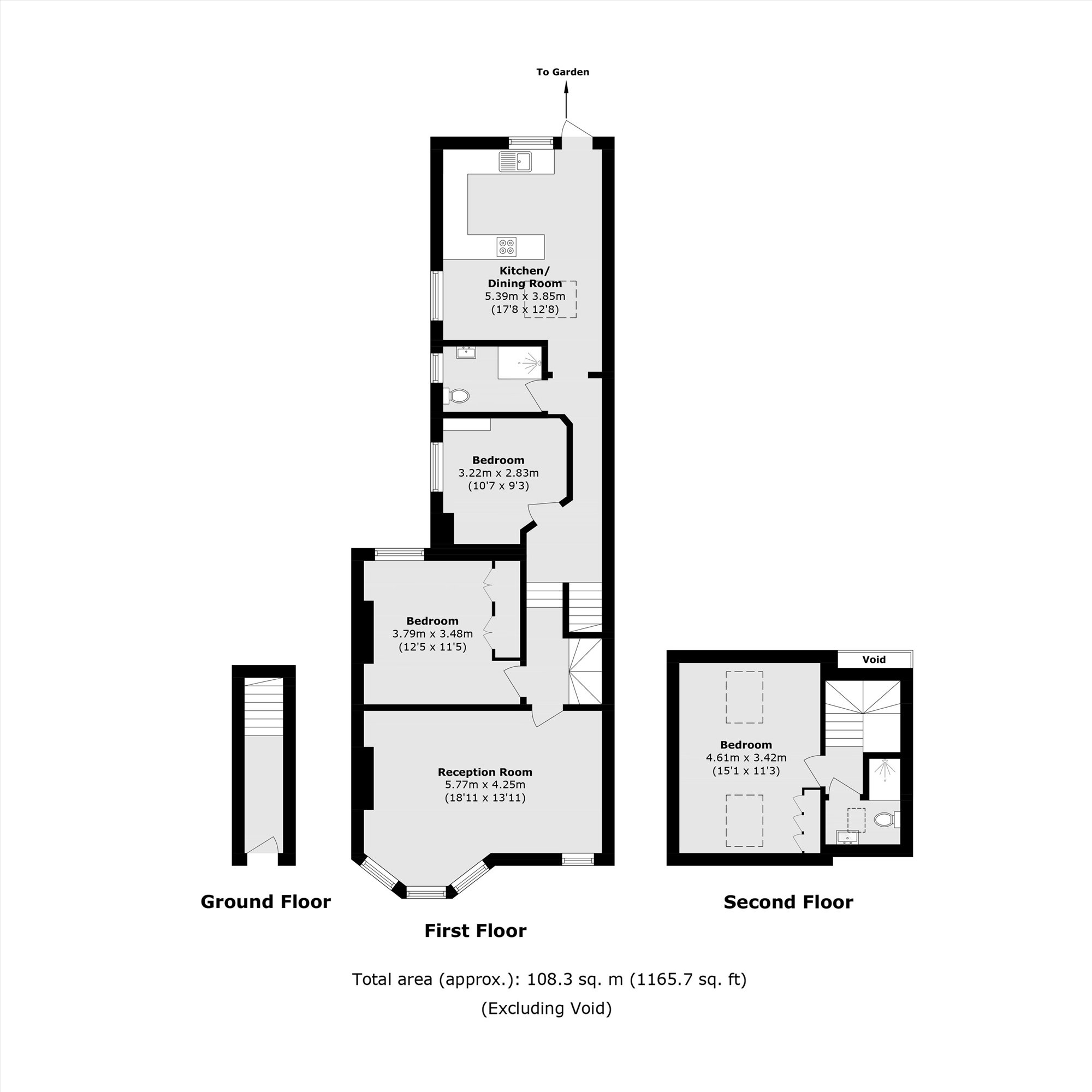 18A, Burnbury Road, London floorplan