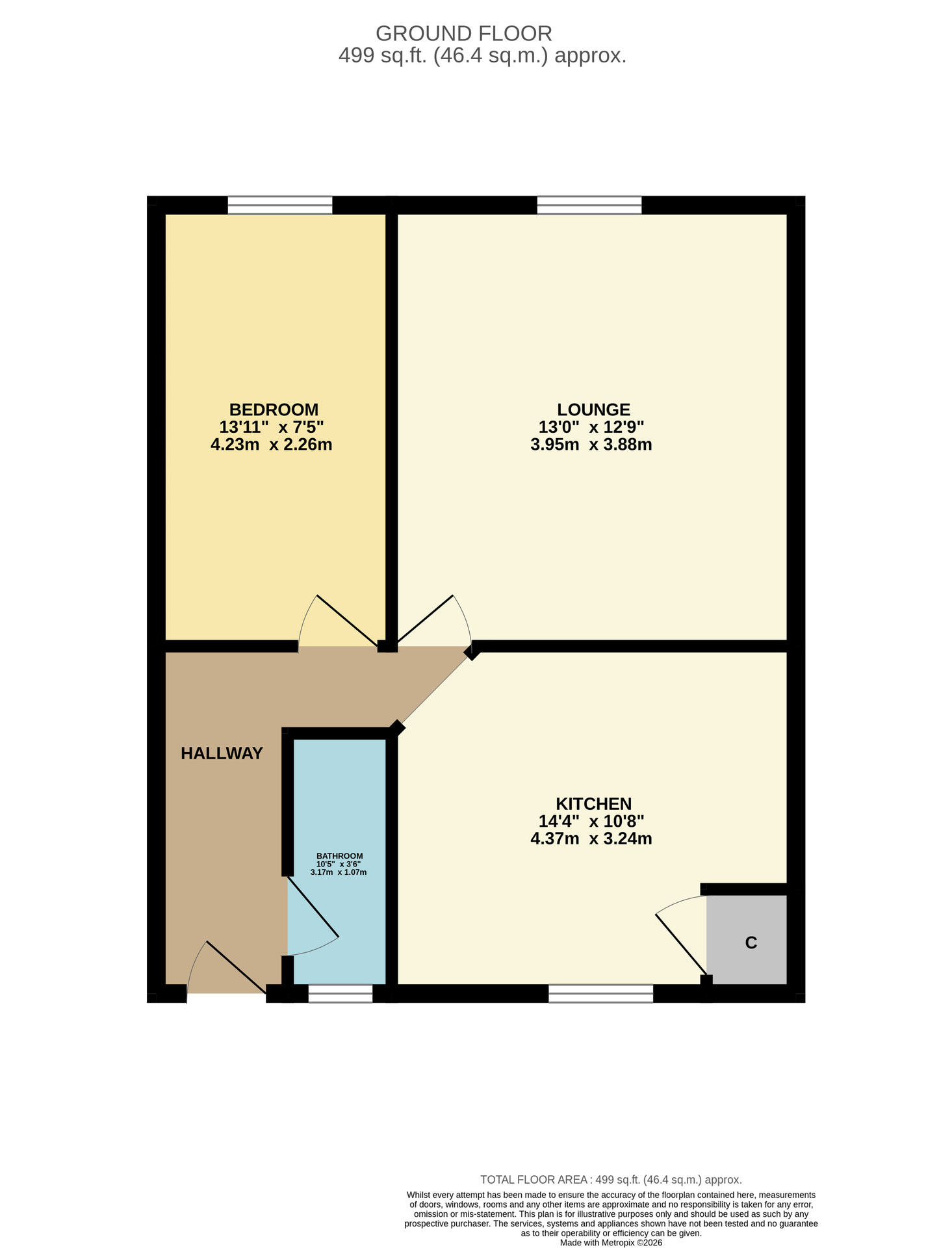 65 Pratt Street, Kirkcaldy floorplan