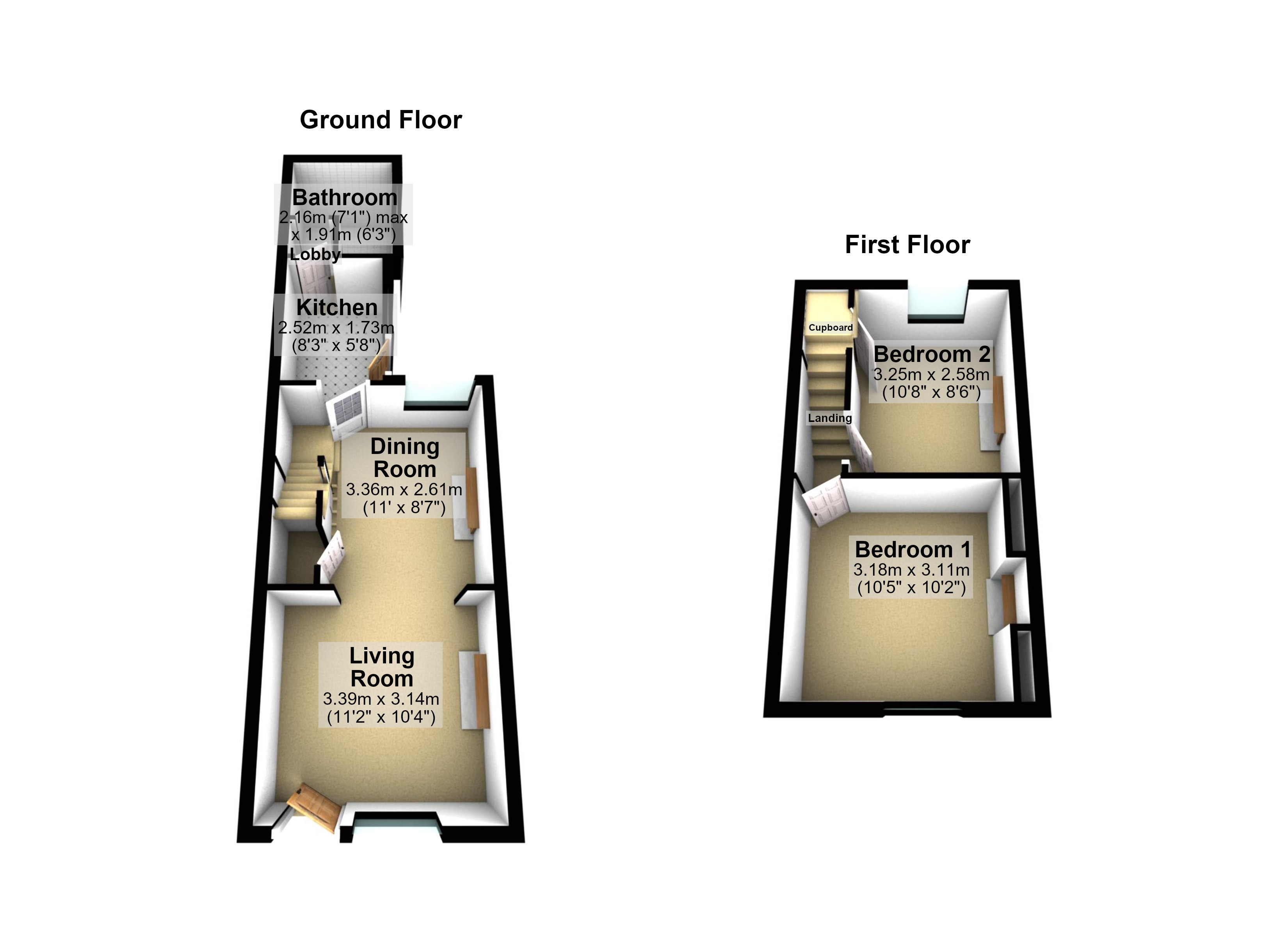 6, Pauline Street, Suffolk floorplan