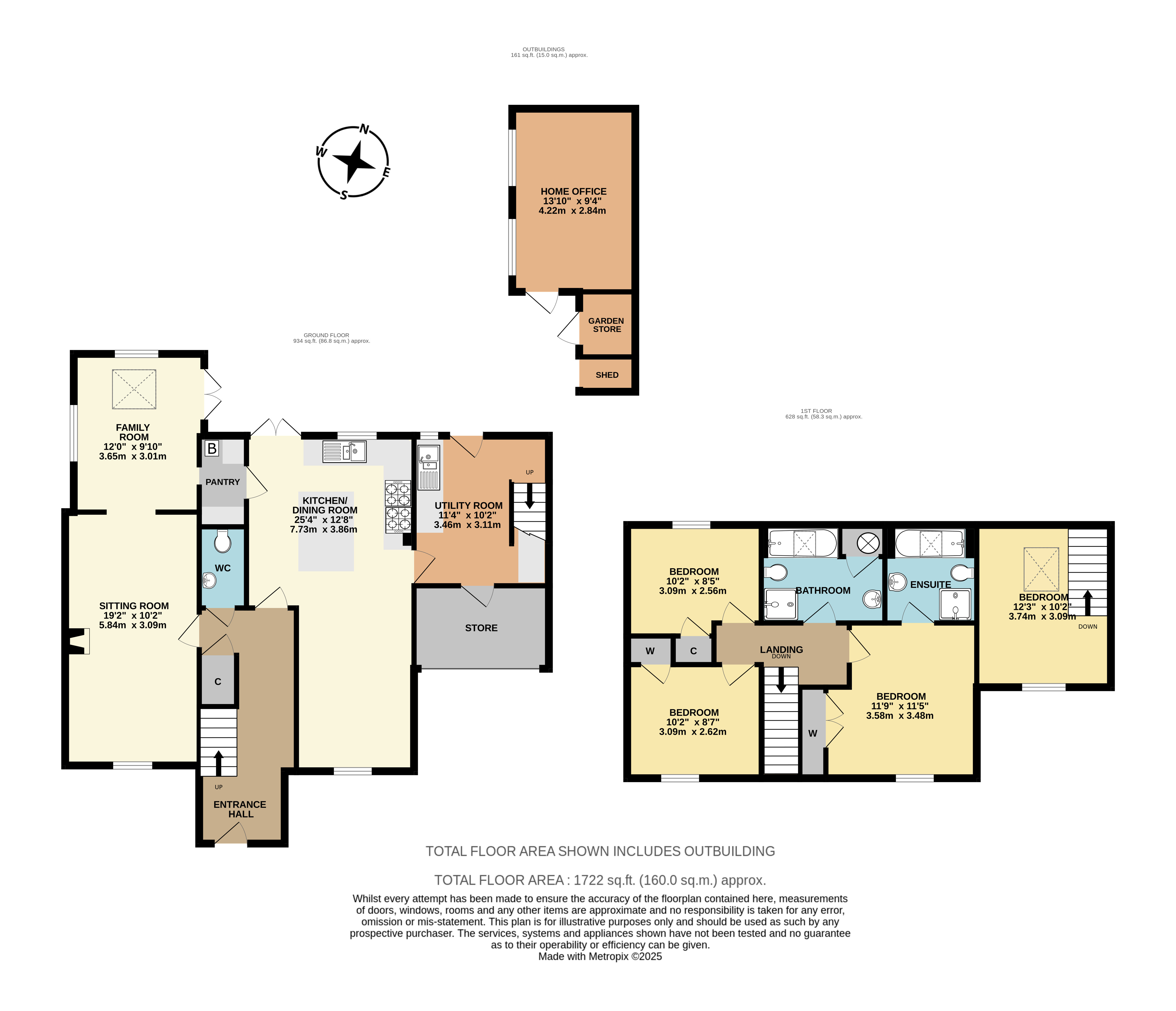 The Wern, Gloucestershire floorplan