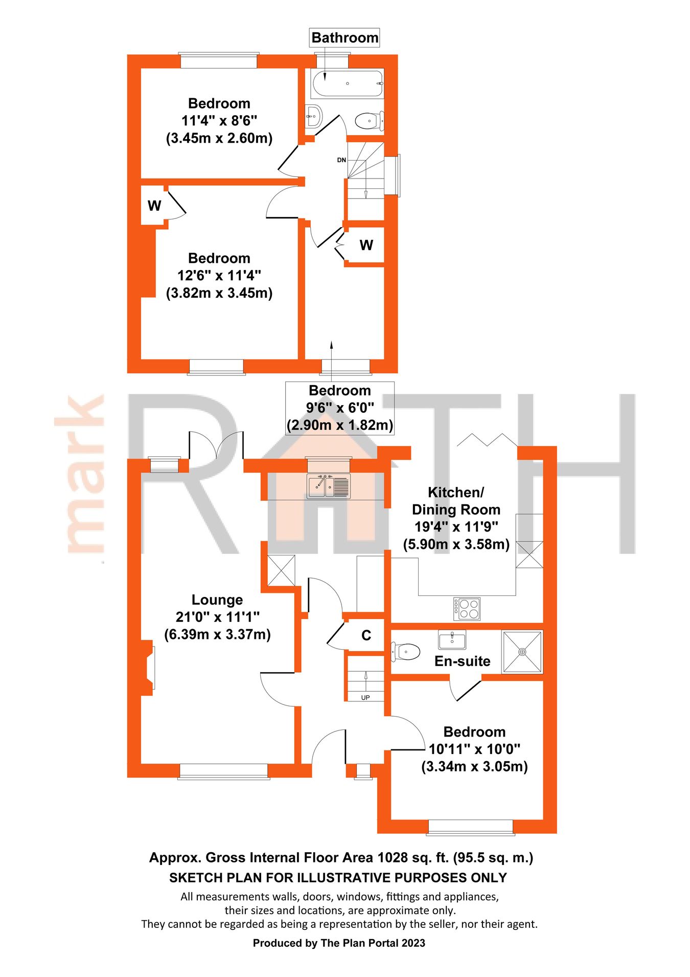 25, Brook Close, Wokingham floorplan