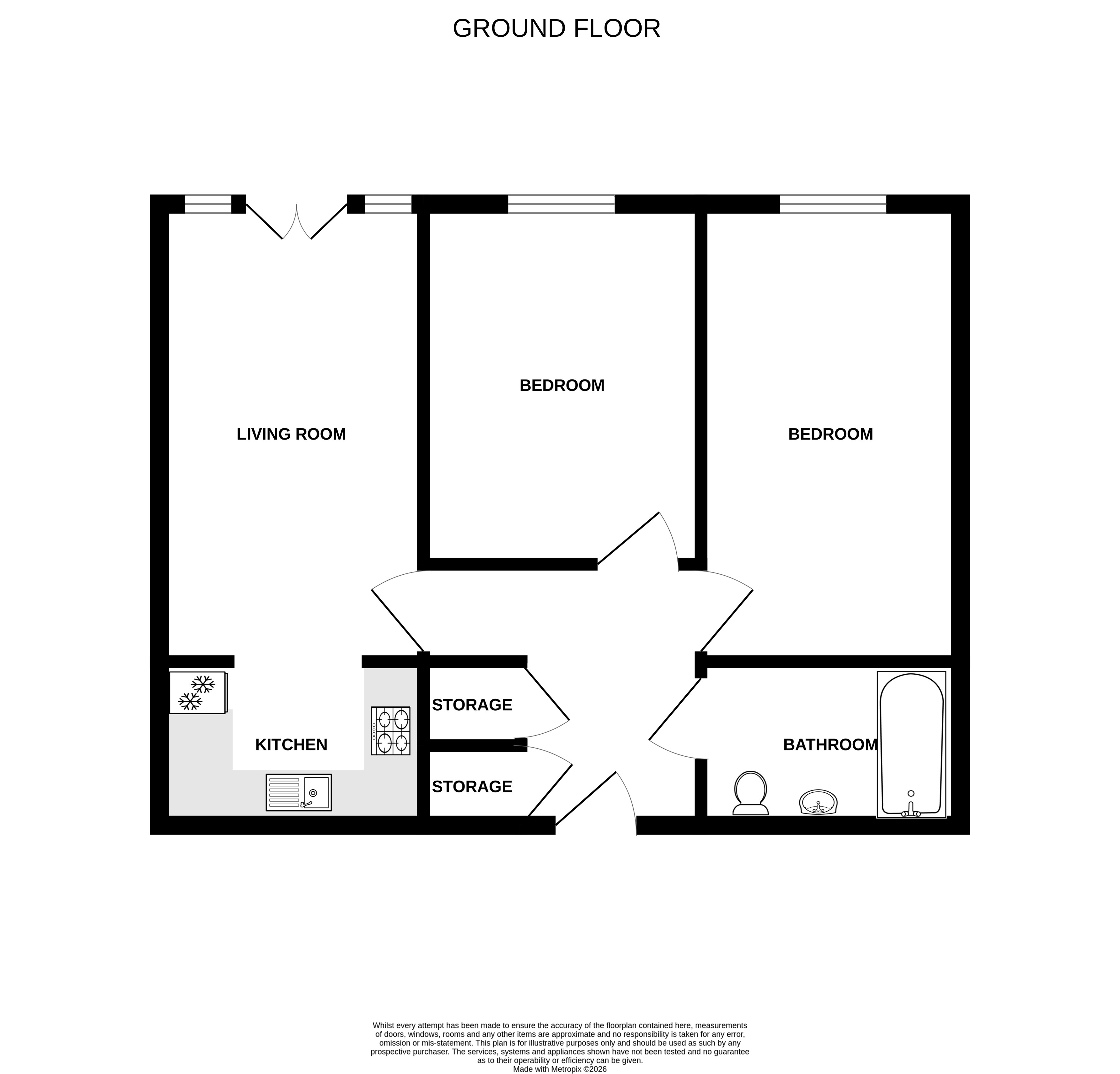 5 Netherfield Place,, Priestley Road, Hampshire floorplan