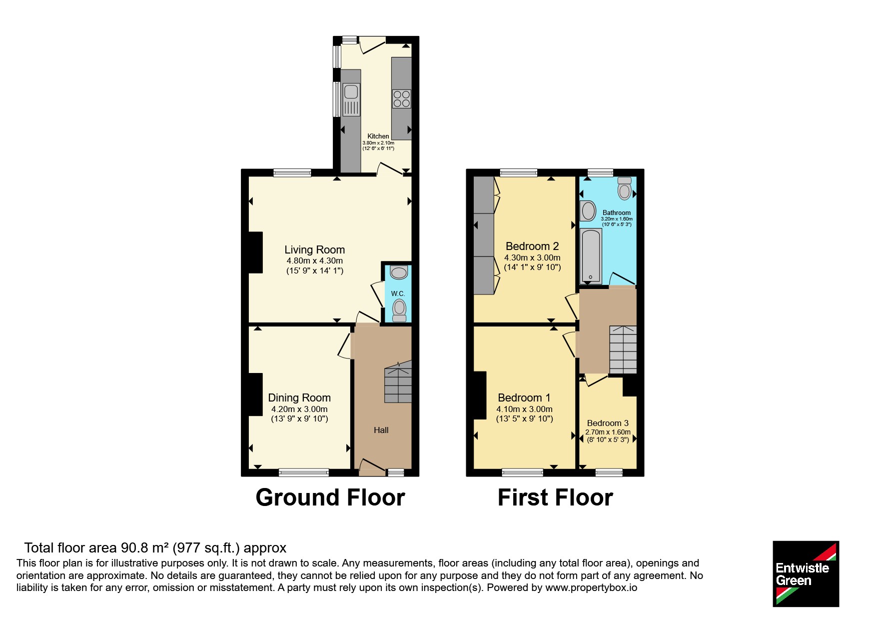 407, Tottington Road, Greater Manchester floorplan