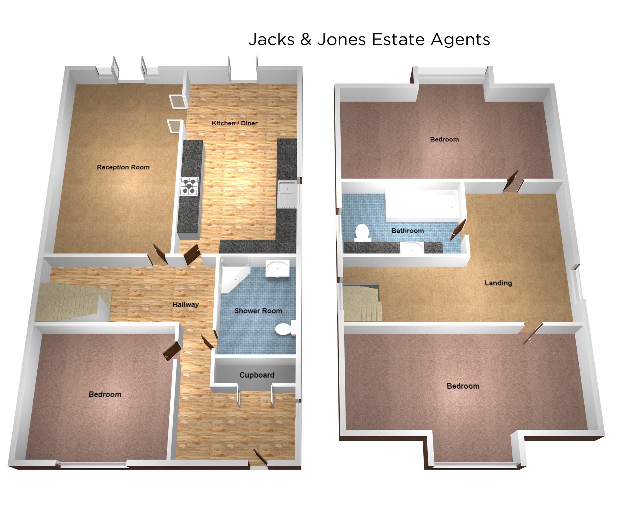 3 Bedrooms Detached house for sale in Woodlea Road, Worthing BN13