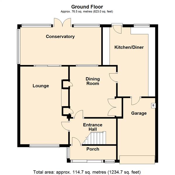 Macaulay Drive, Balderton, Newark NG24, 3 bedroom semidetached house