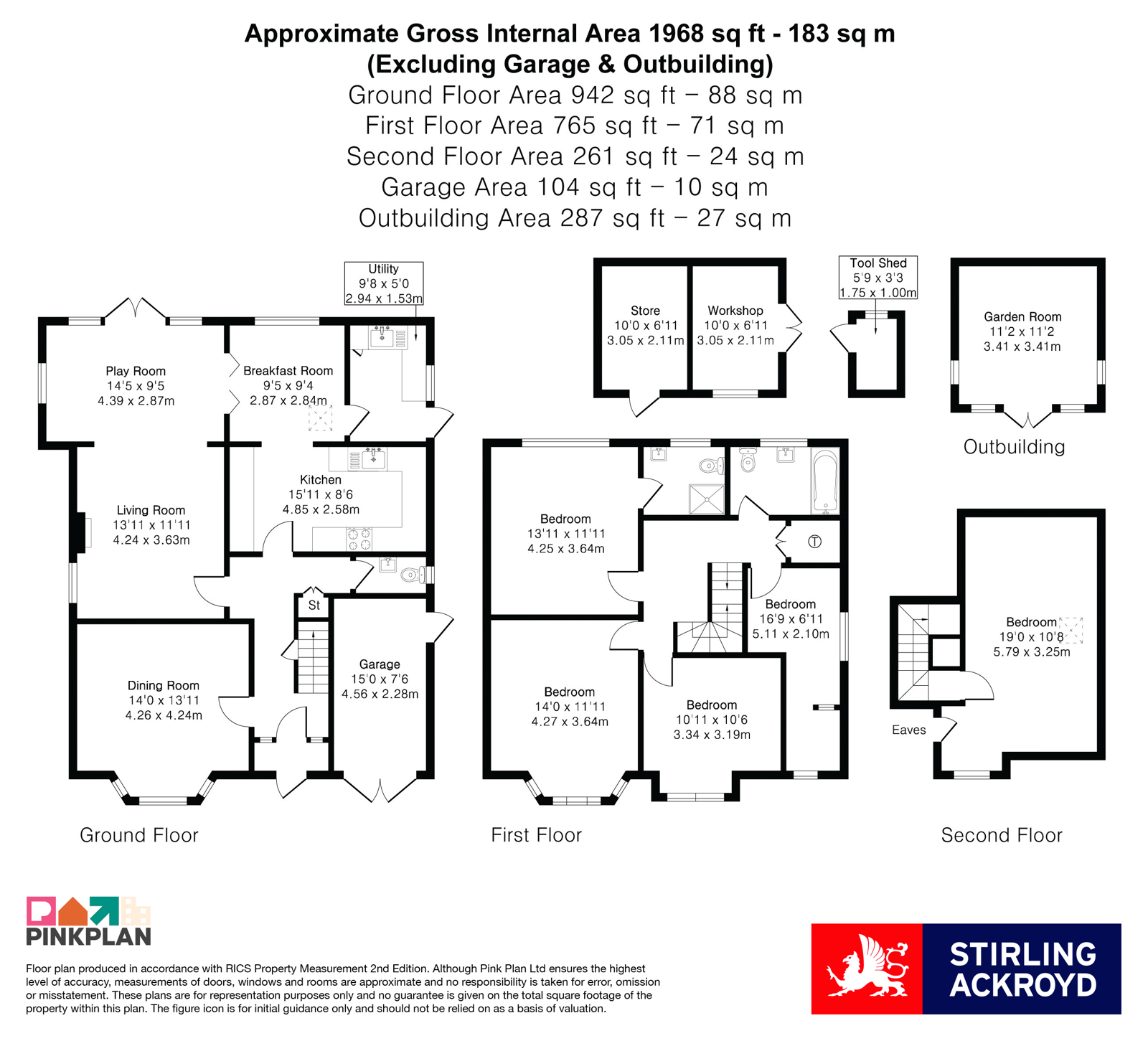 5, Orchard Drive, Surrey floorplan