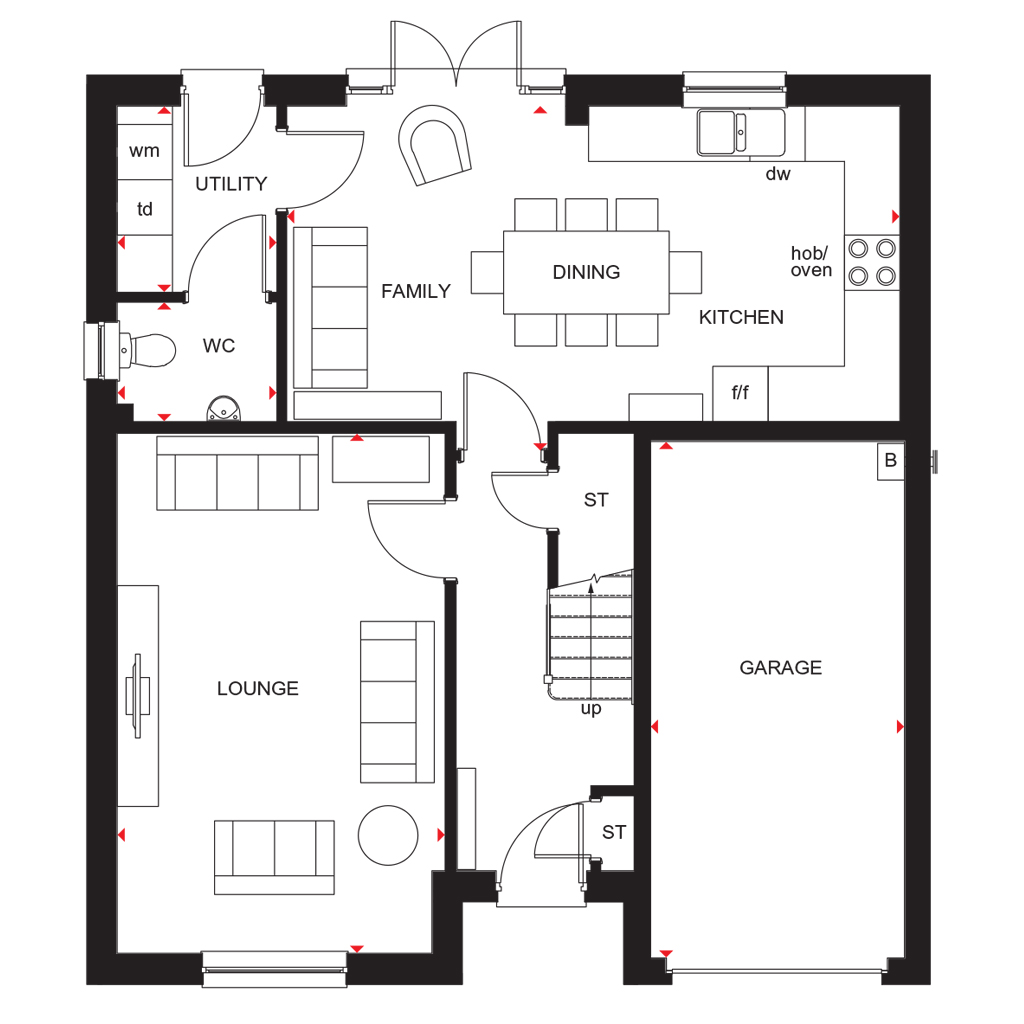 "Crombie" at 1 Appin Drive, Culloden IV2, 4 bedroom detached house for