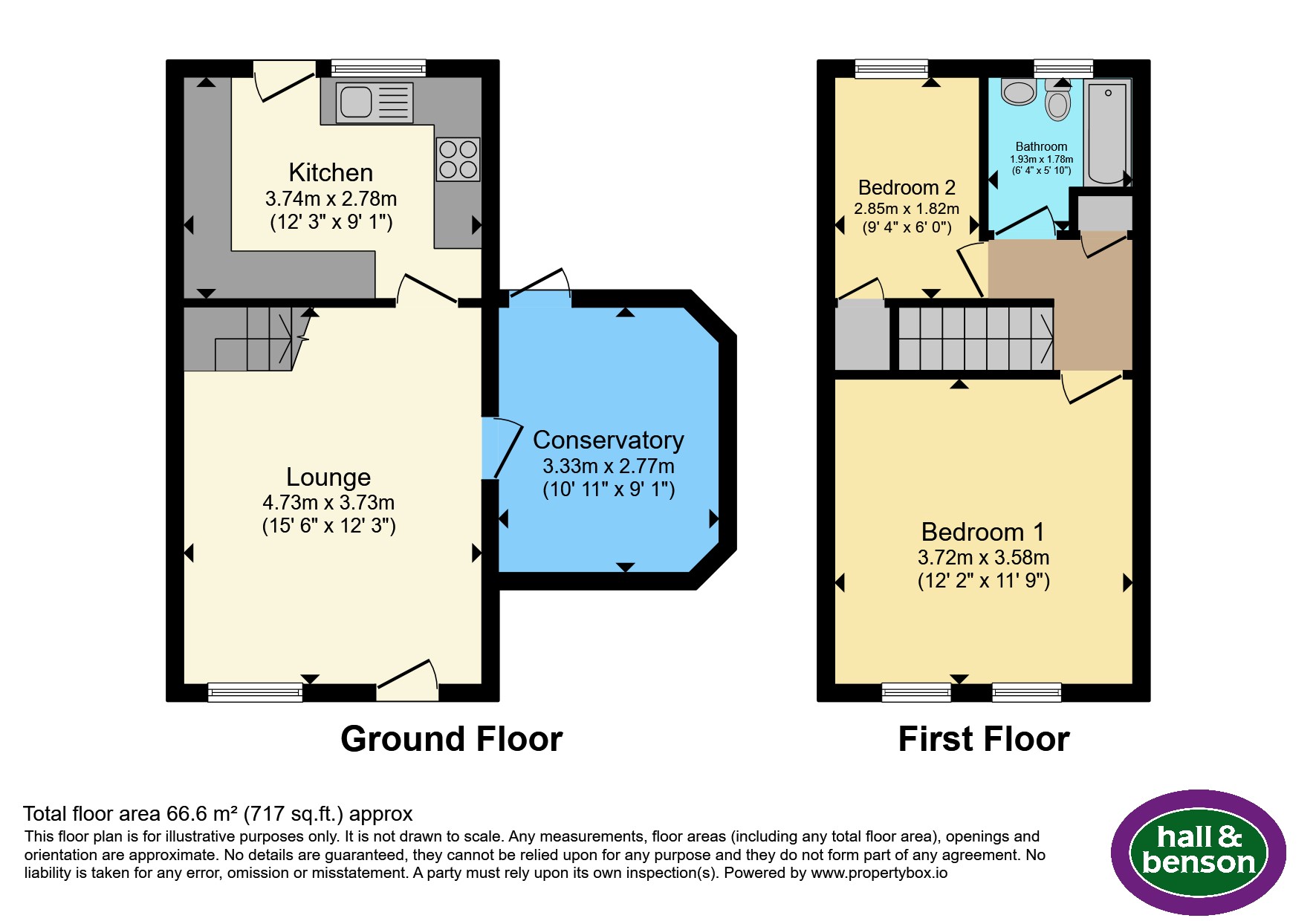 46, Marshall Street, Heanor floorplan