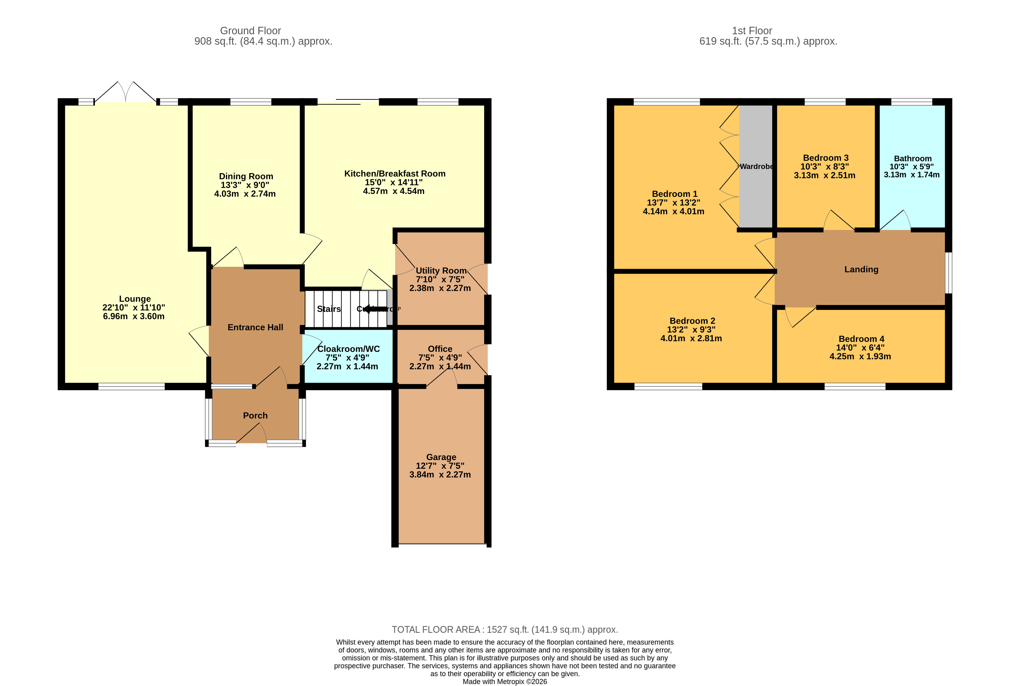24, Linden Lea, Wolverhampton floorplan