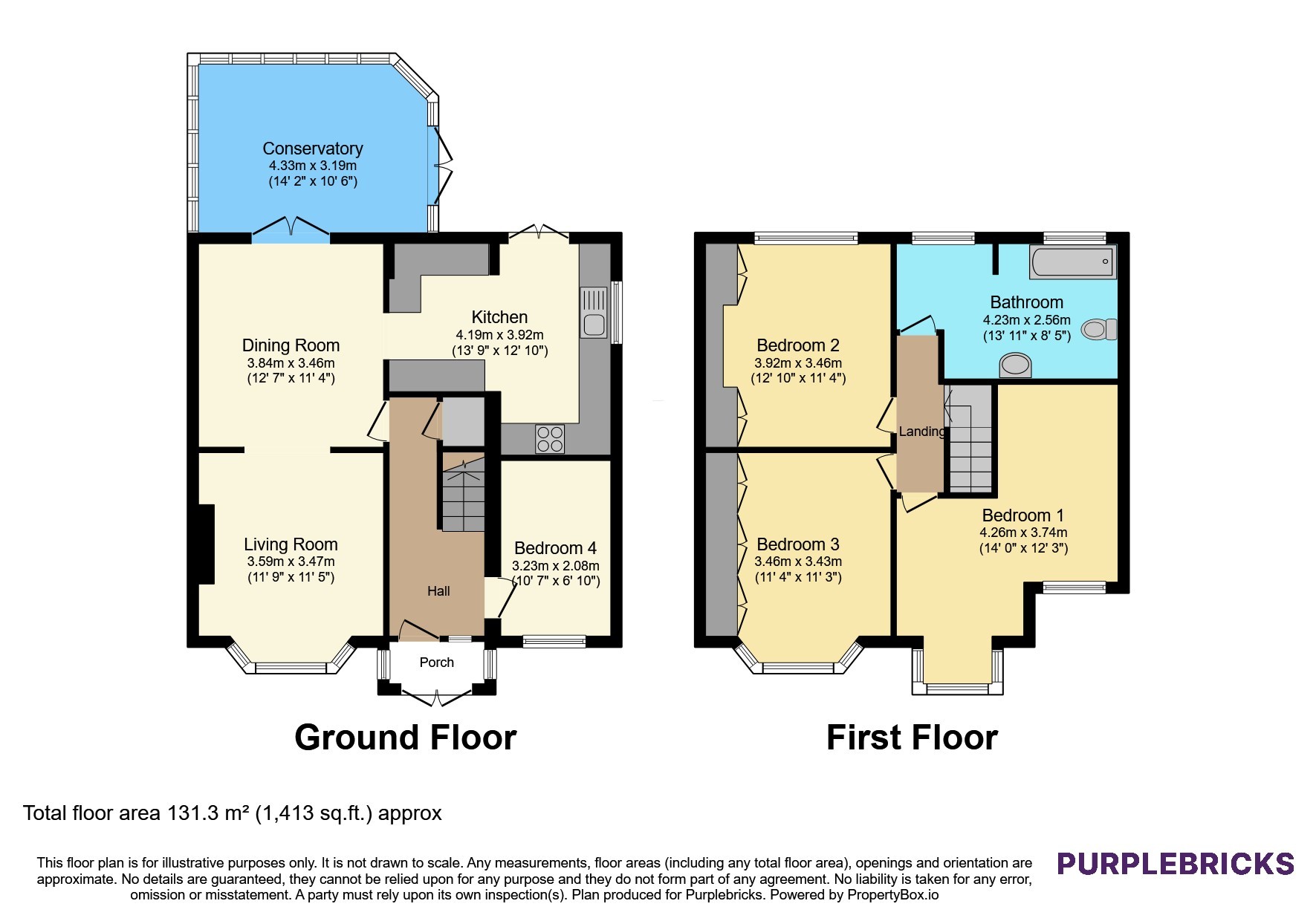 207, Foxdenton Lane, Manchester floorplan