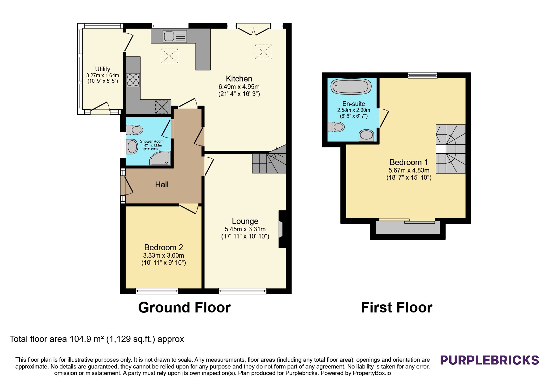 5, Shaw Lane, Wirral floorplan
