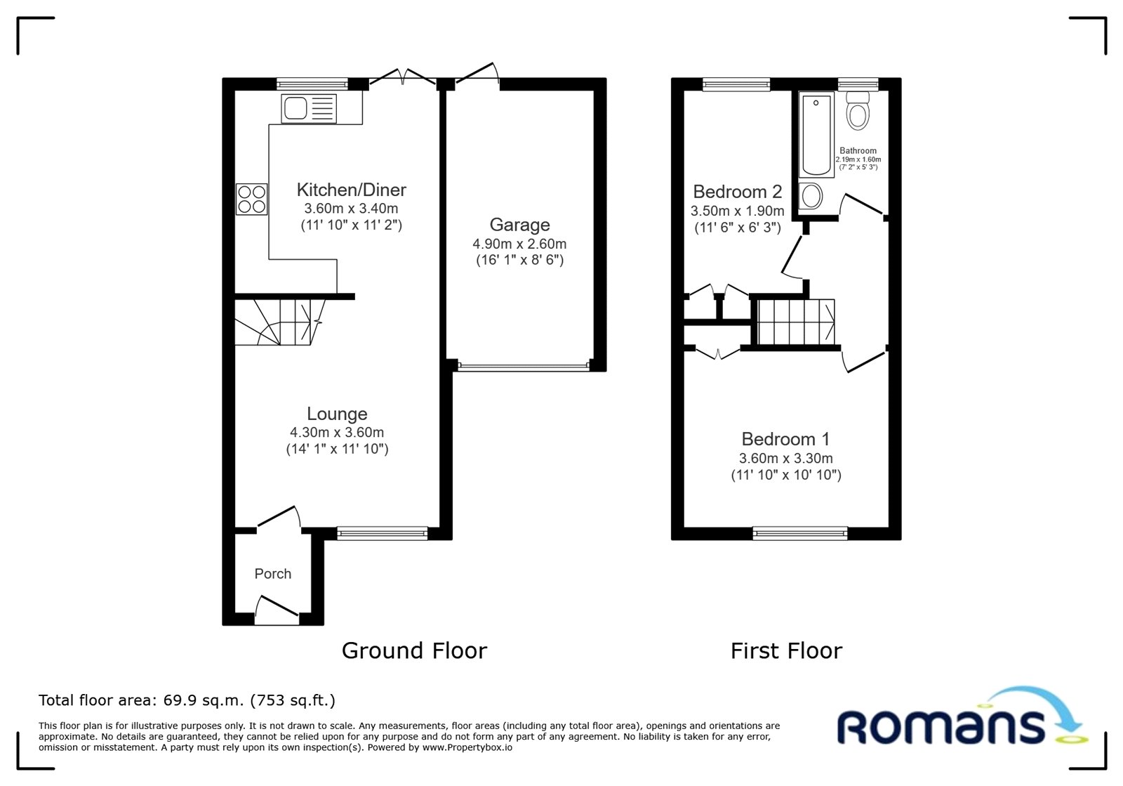 6, Severn Close, Berkshire floorplan
