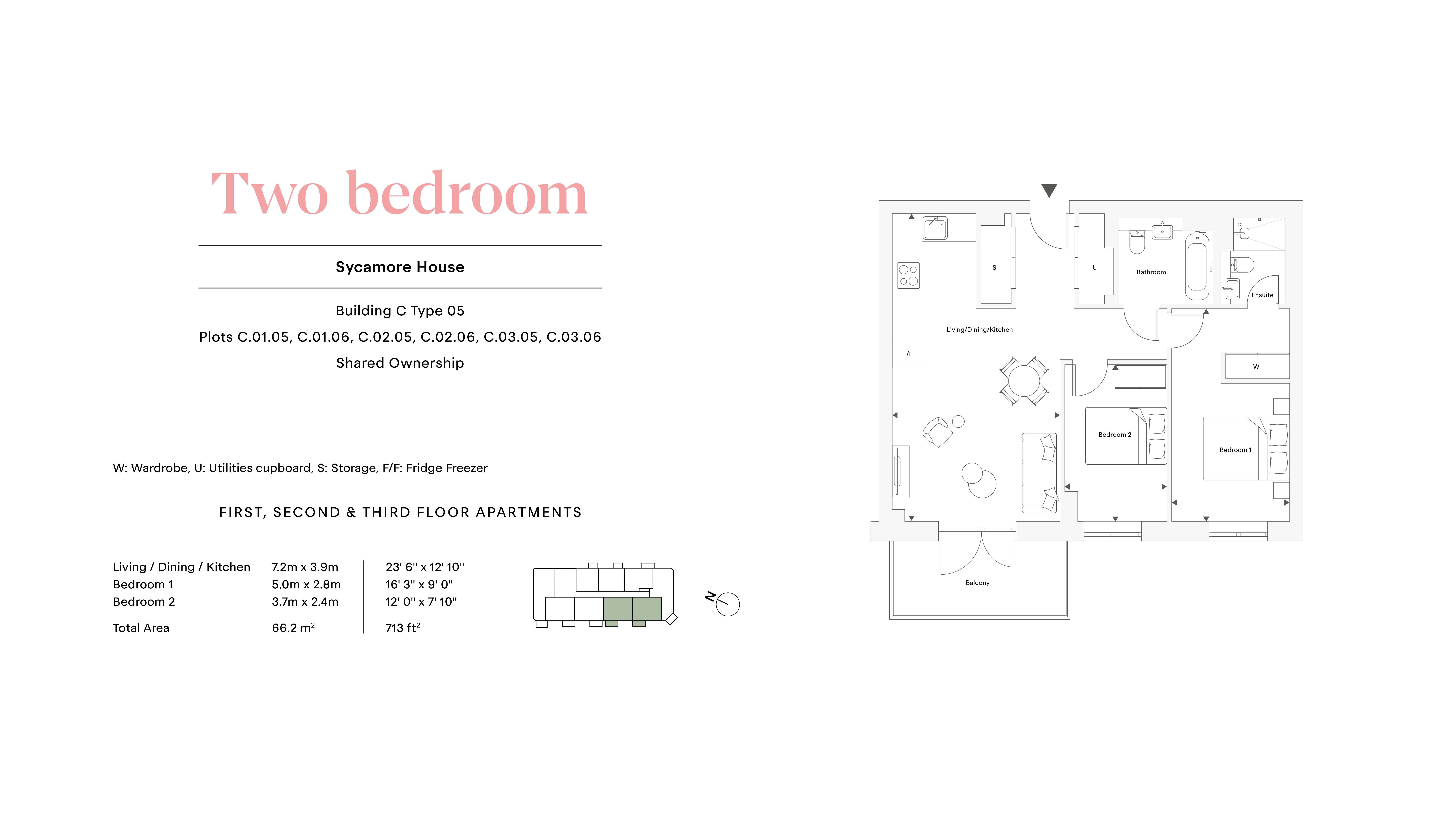 20 Sycamore House, Heritage Drive, Park Royal floorplan