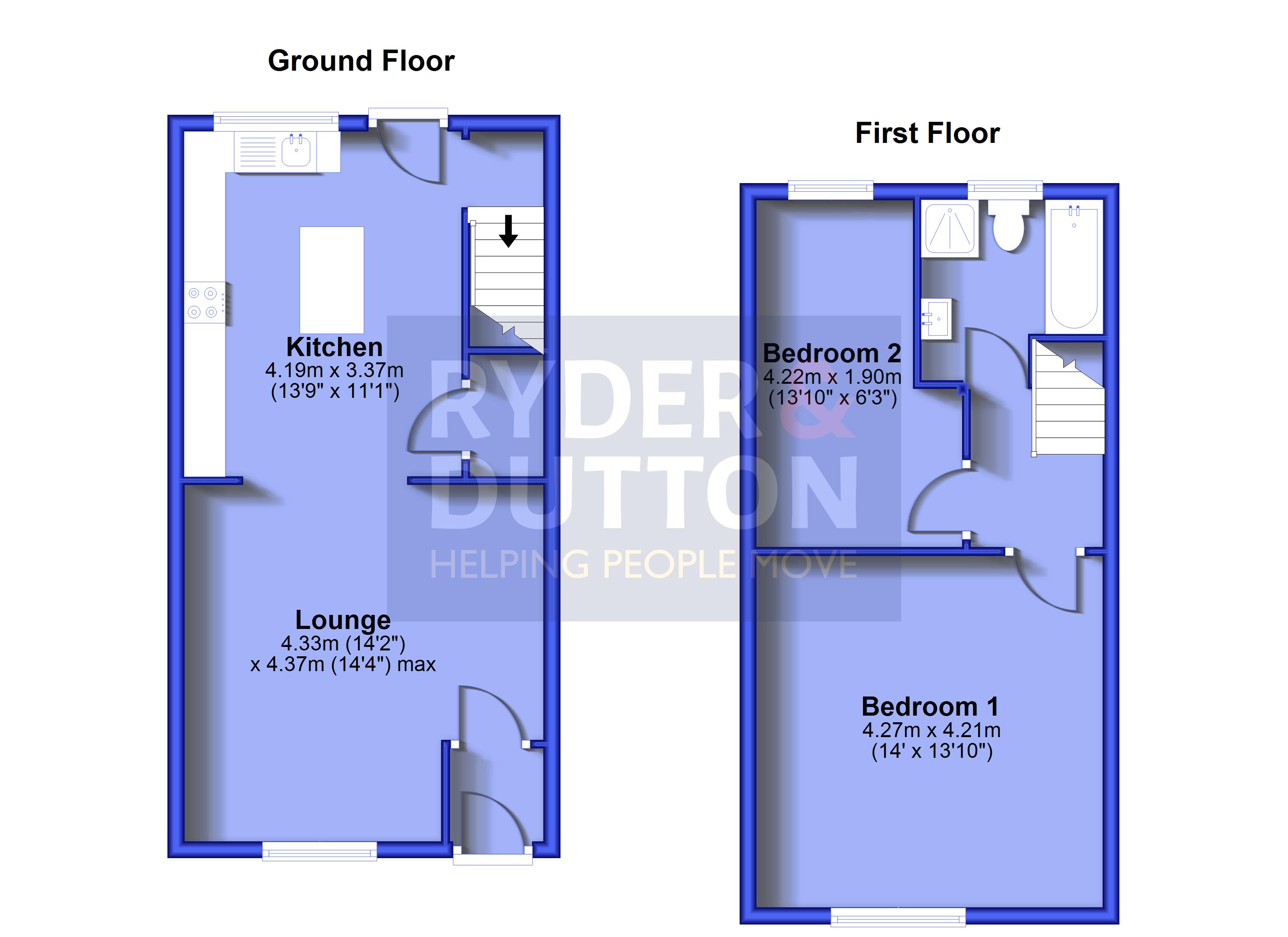 Bardsley Vale Avenue, Bardsley, Oldham, OL8 floorplan