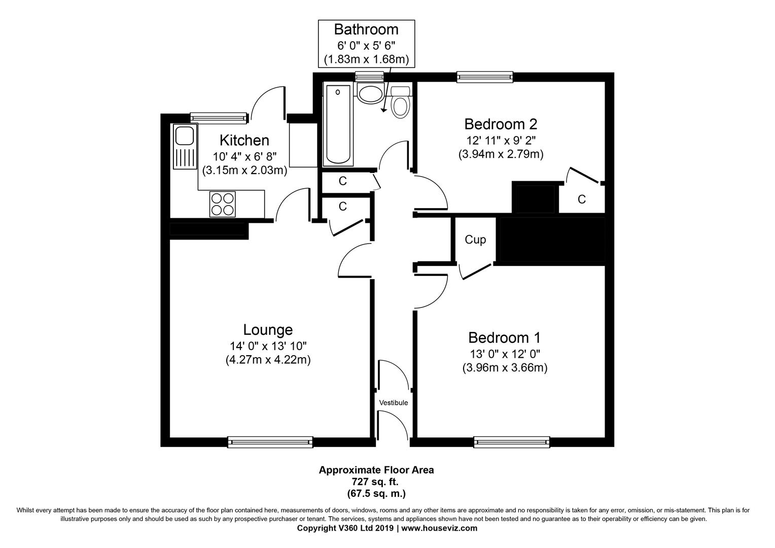 2 Bedrooms Flat for sale in Millgate, Winchburgh, Broxburn EH52