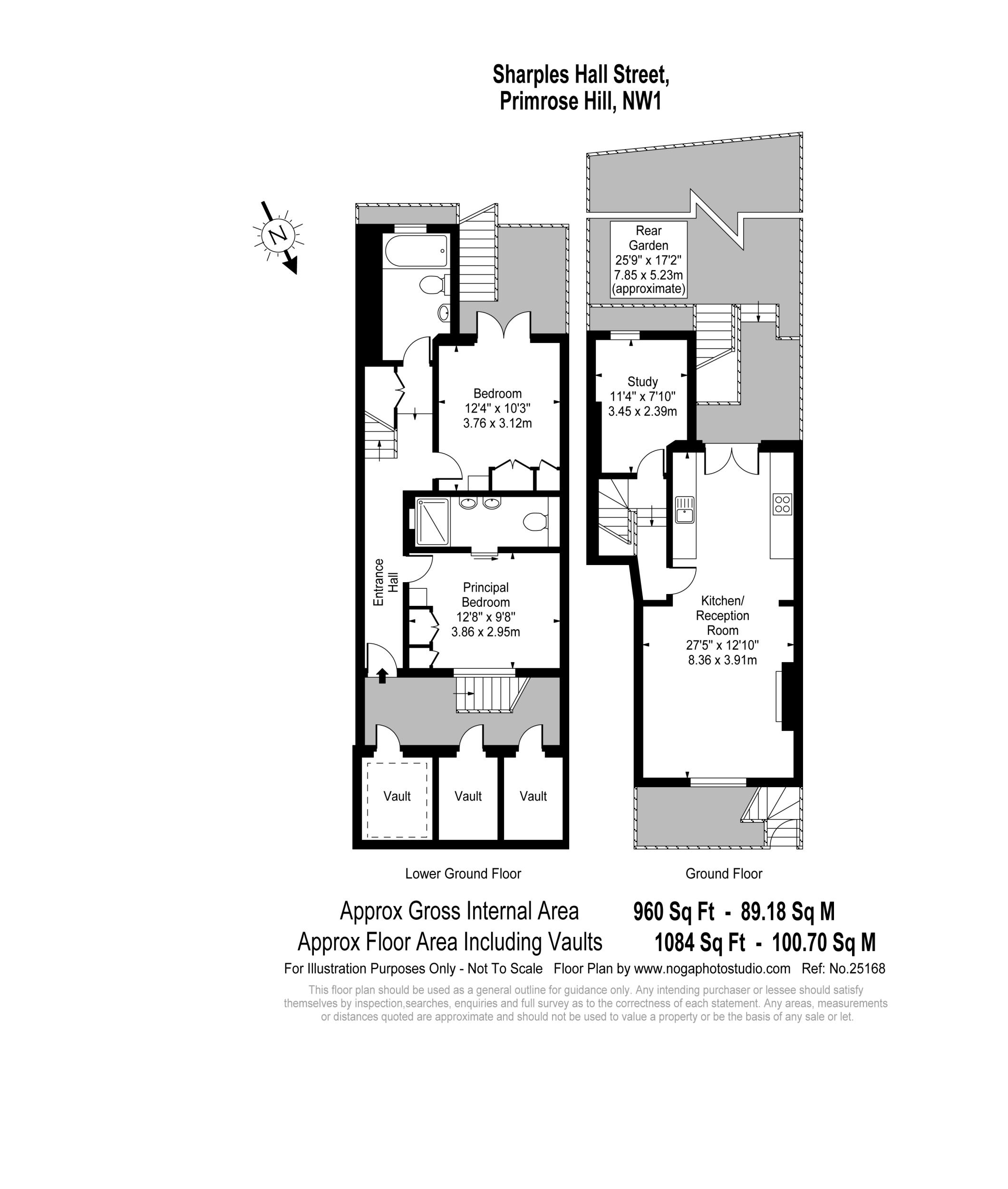 3 Bedrooms Flat for sale in Sharpleshall Street, Primrose Hill, London NW1