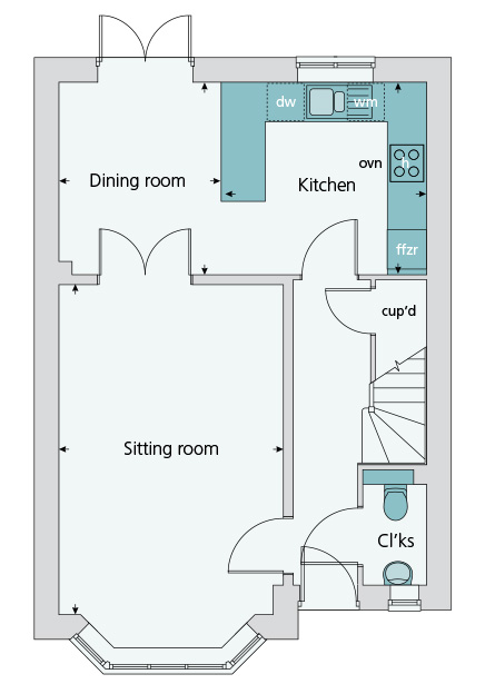 3 Bedrooms Semi-detached house for sale in 