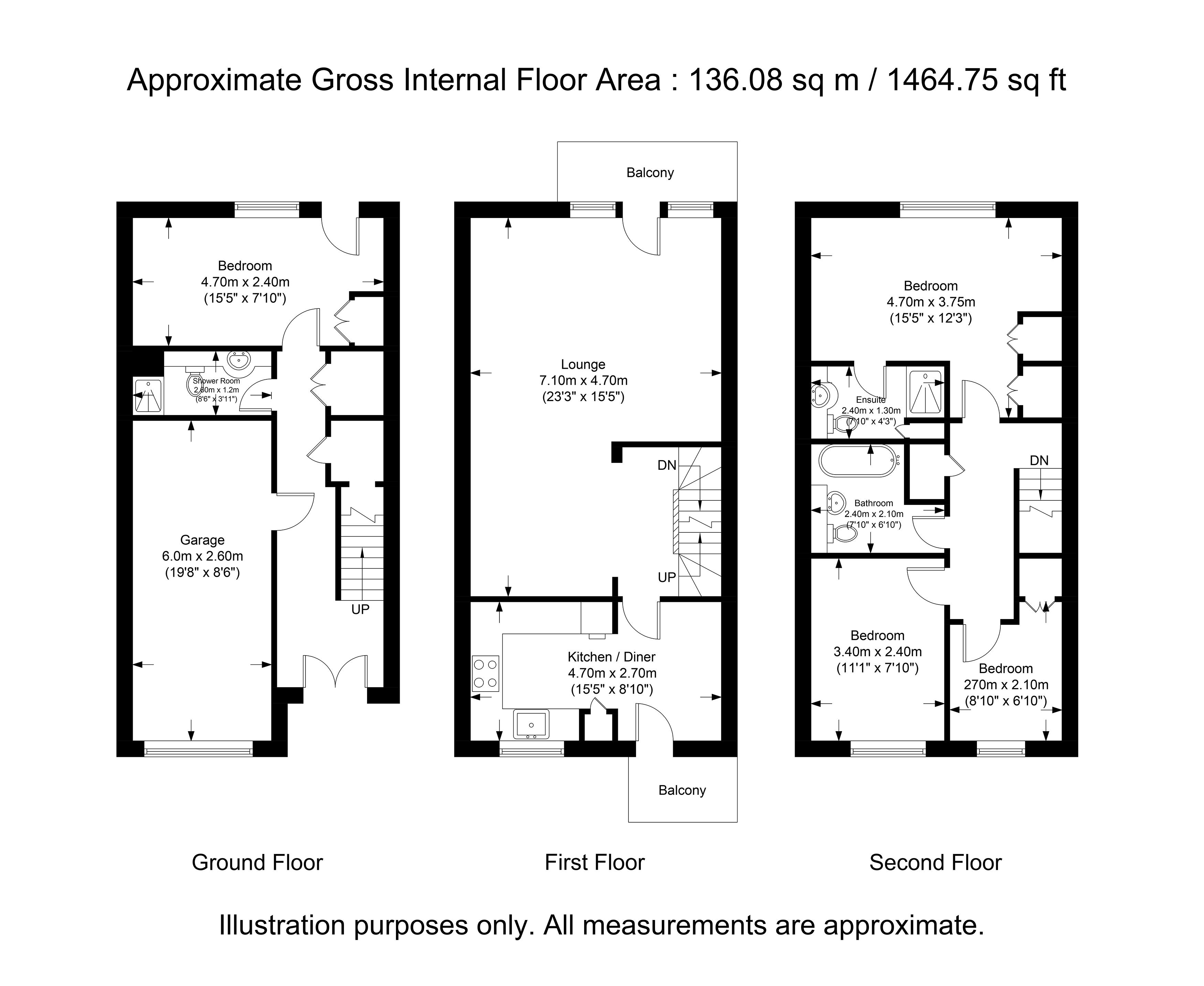 43, Marina Approach, Hayes floorplan