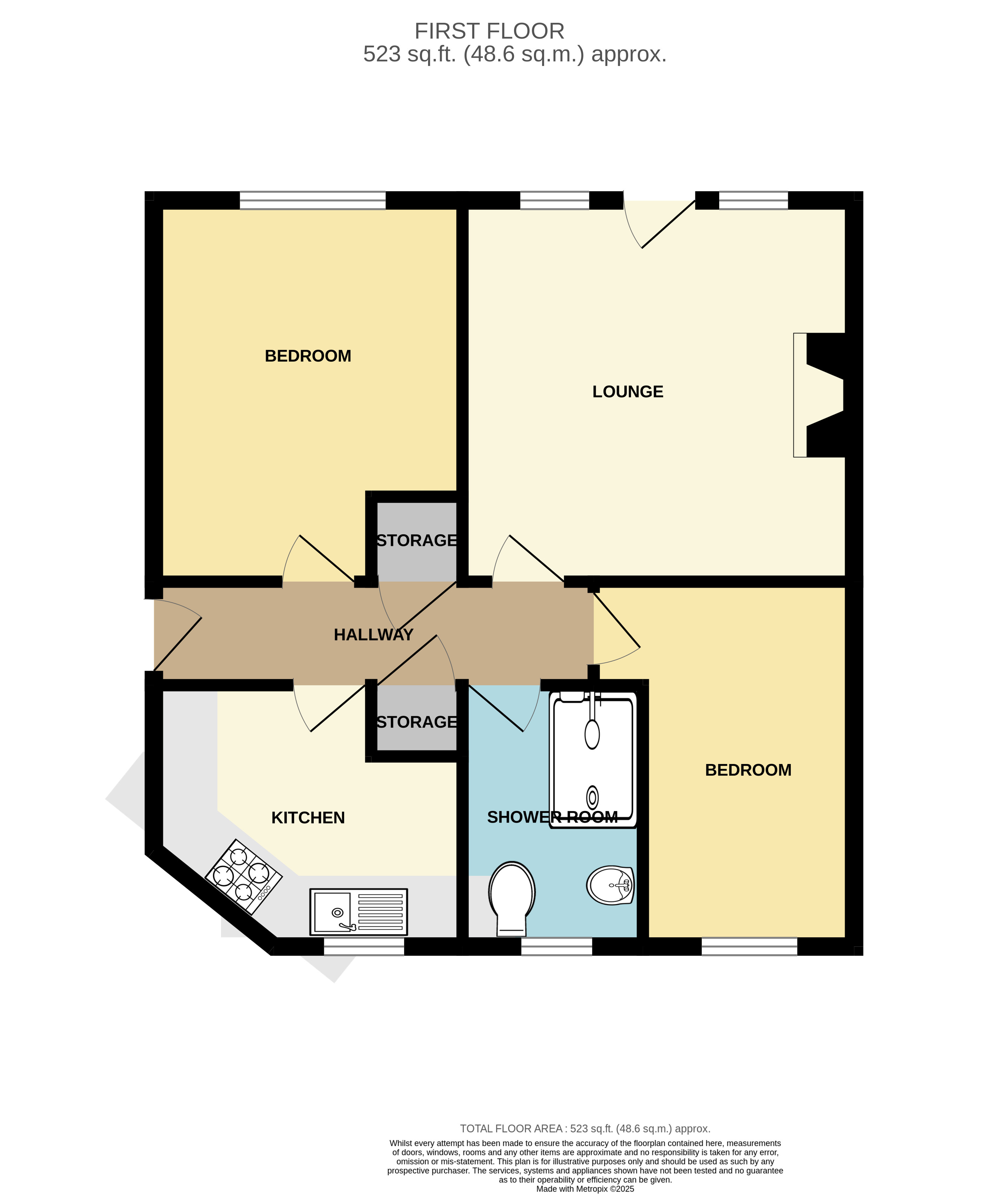 28, Keld Close, Scarborough floorplan