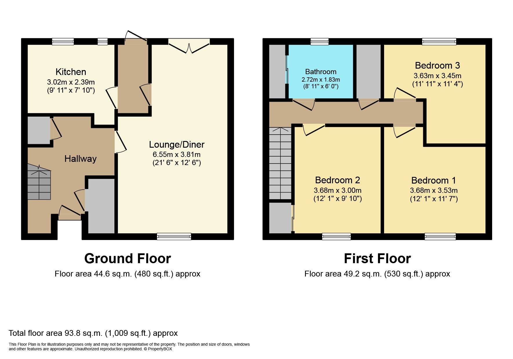 Peveril Rise, Livingston EH54, 3 bedroom terraced house for sale