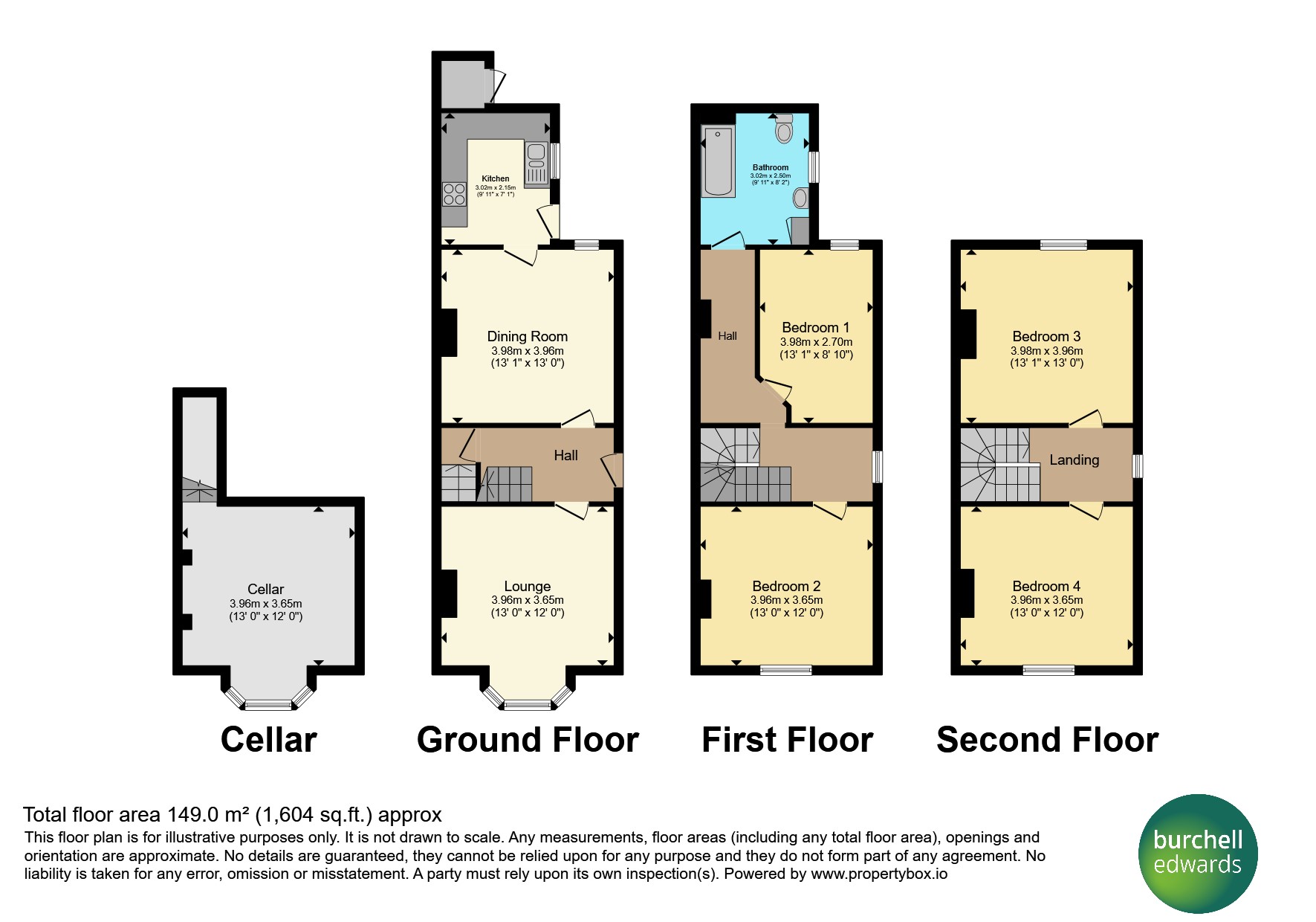 11, Basford Road, Nottingham floorplan