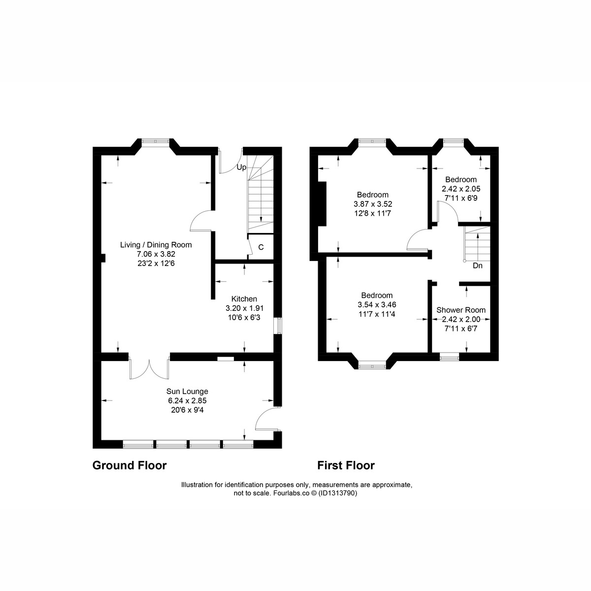 12, Boyndie Street West, Banff floorplan