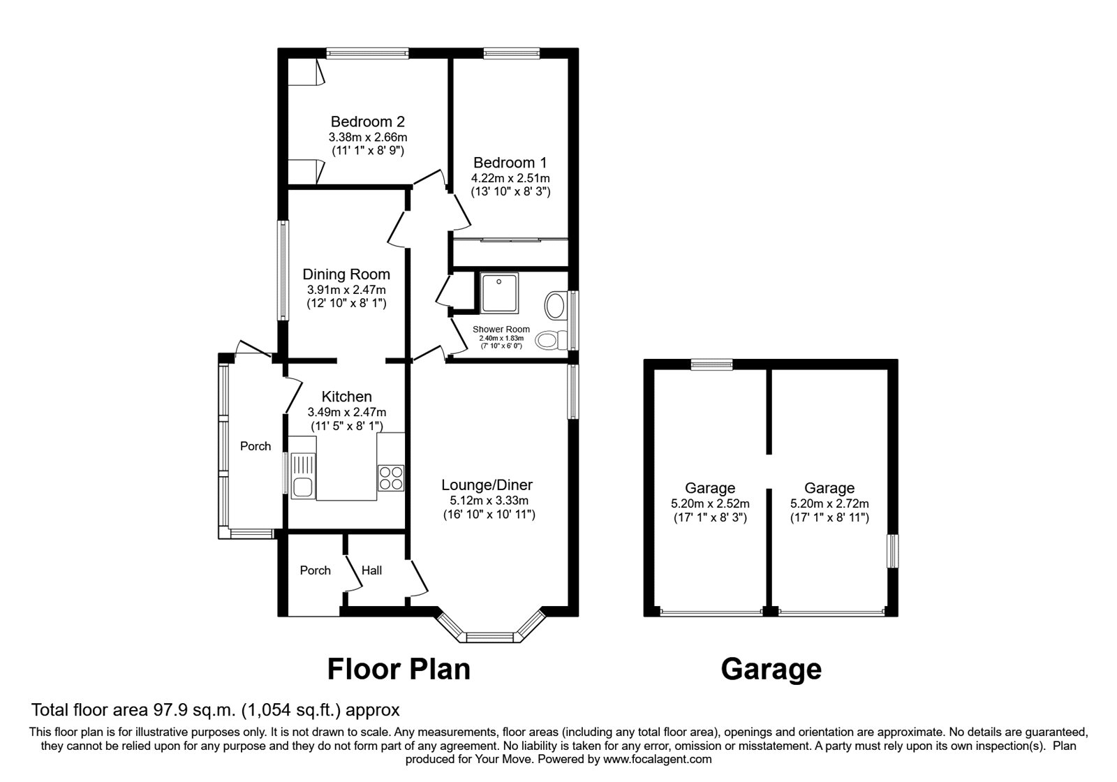 63, Shackleton Drive, Staffordshire floorplan