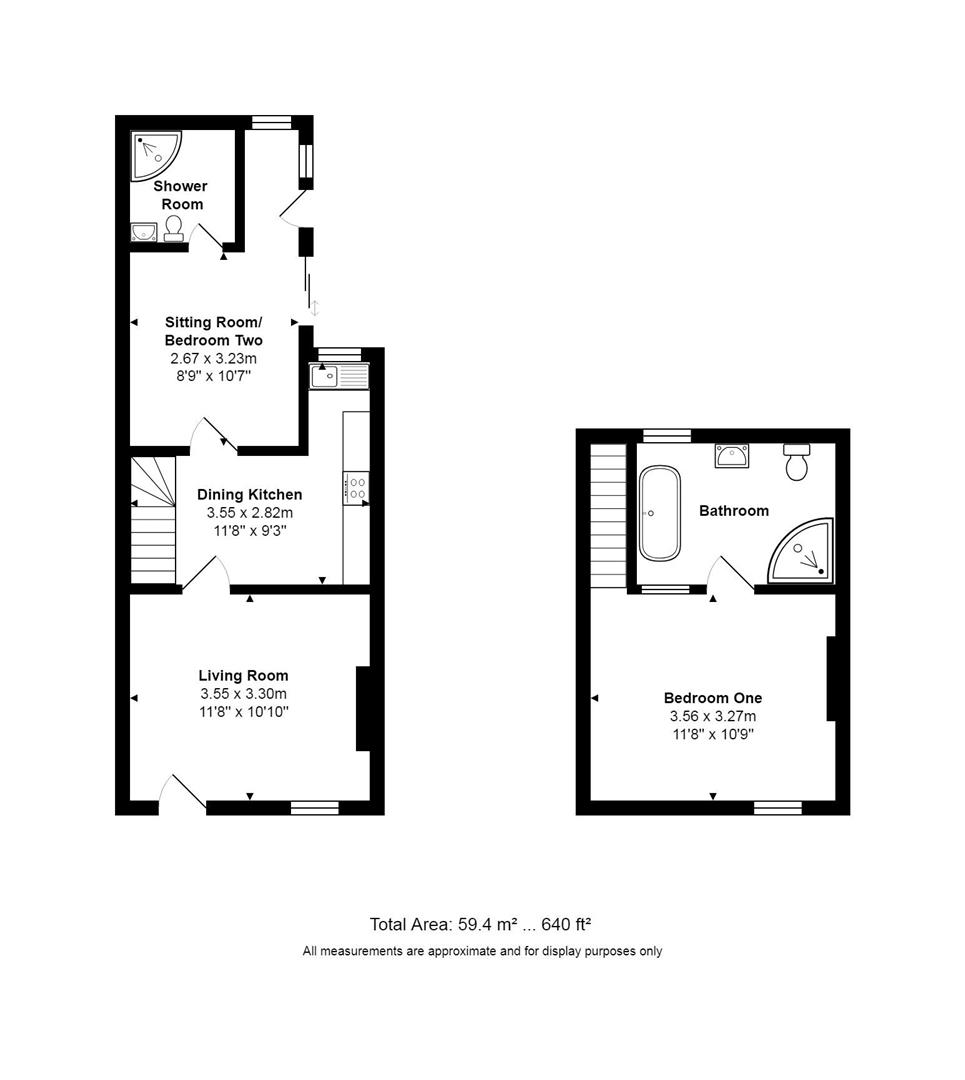 Main Street, Barnack, Stamford PE9, 1 bedroom cottage to rent