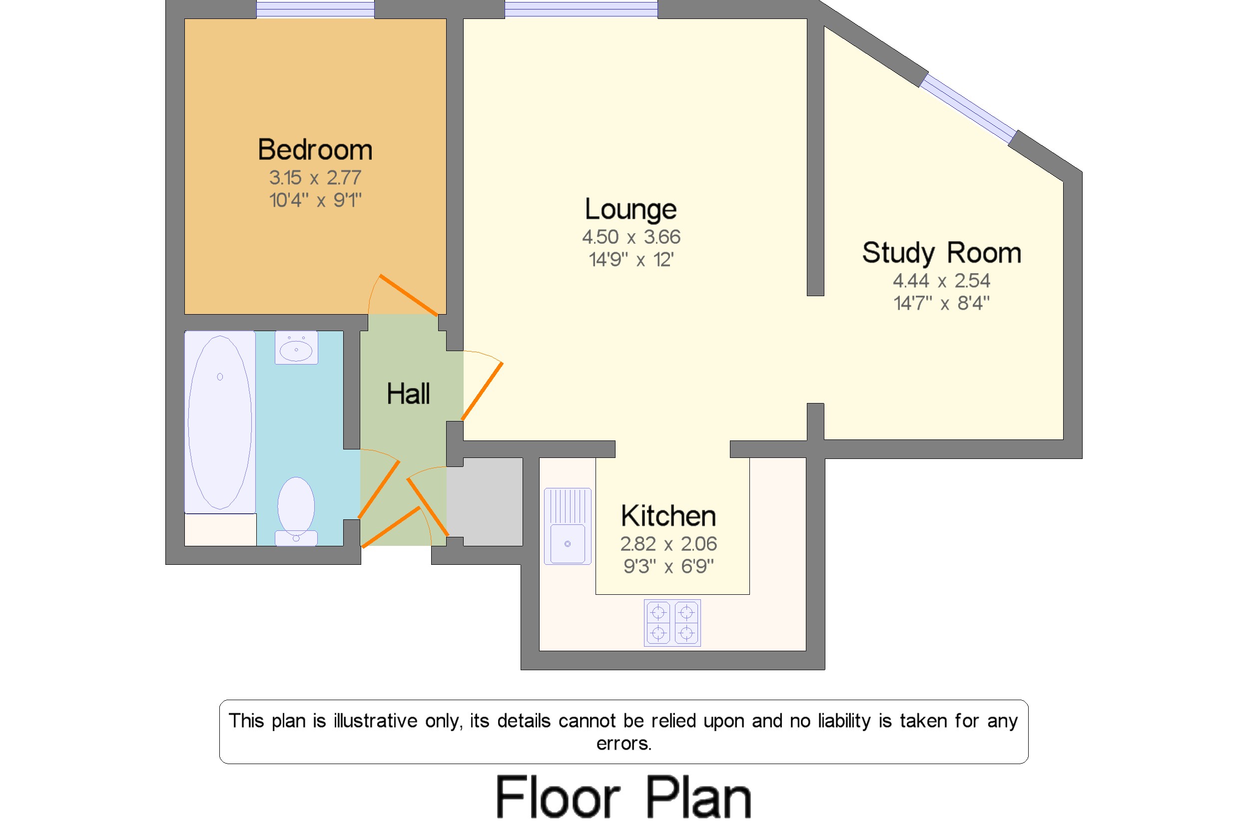 1 Bedrooms Flat for sale in Creine Mill North, Canterbury, Kent, United Kingdom CT1