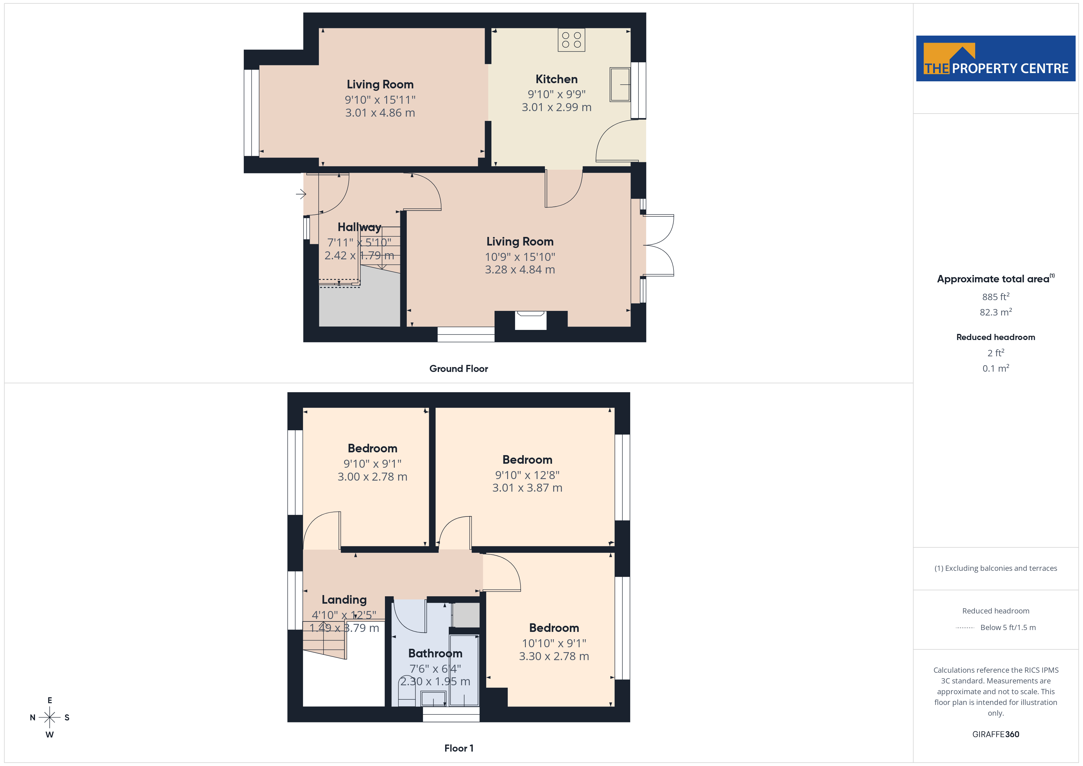 3, Brownes Way, Worcester floorplan