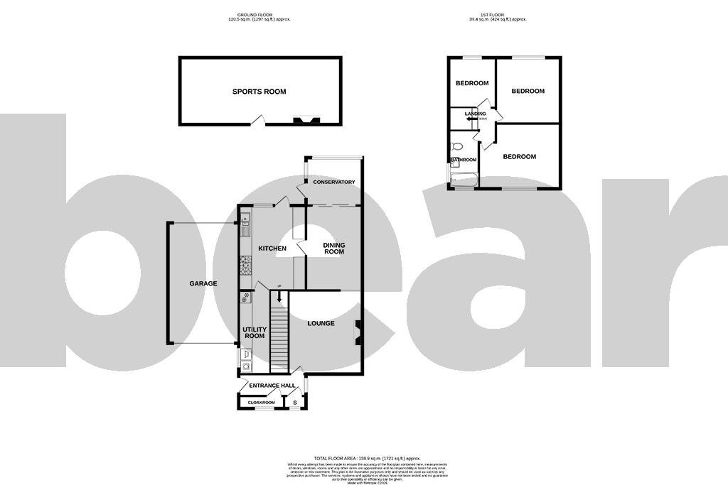 16, Whitehouse Road, Leigh-on-Sea floorplan