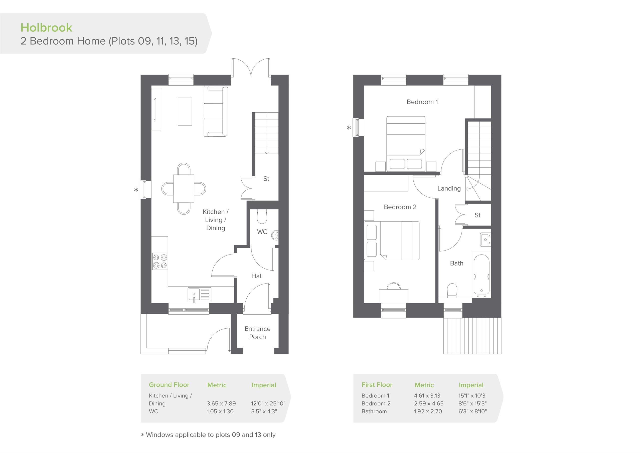 Plot 15, Willow Brook, Holbrook Road, Belper floorplan