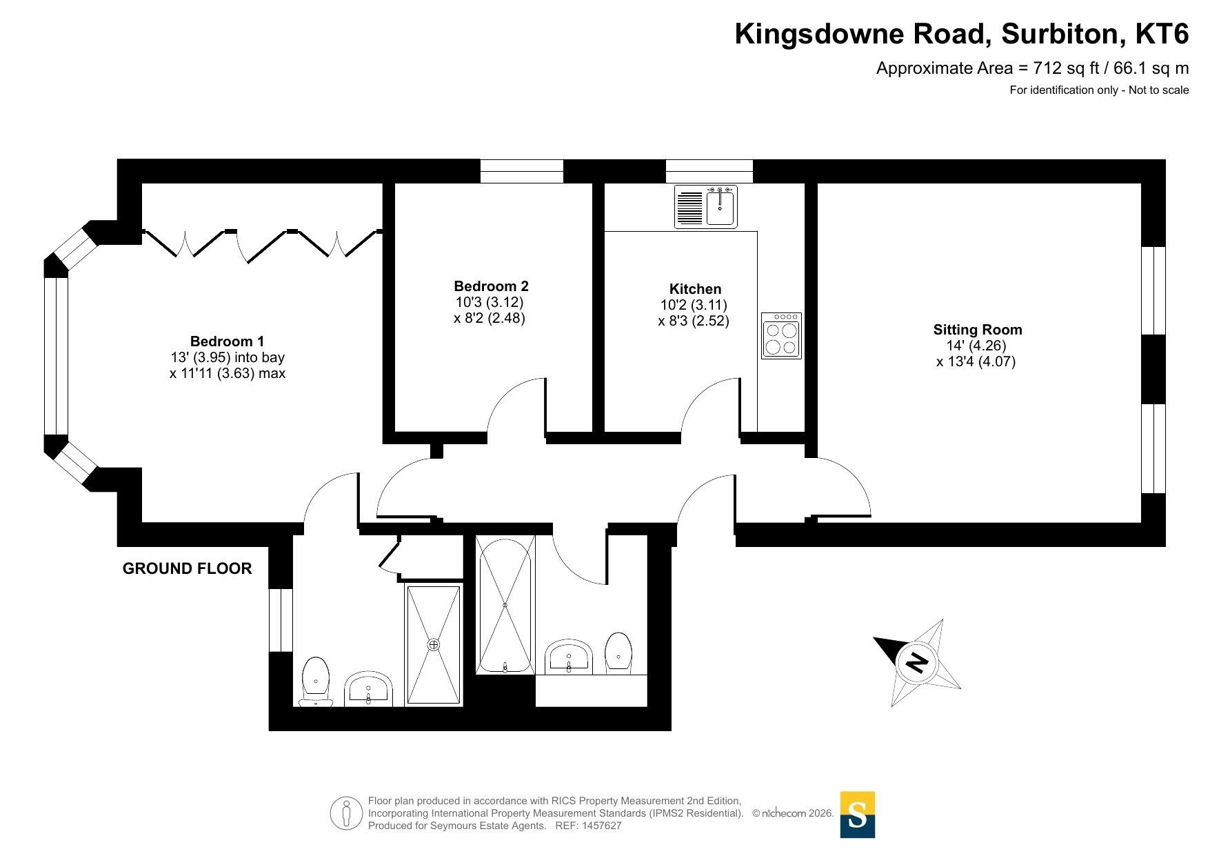 4 Ravens Ait Hall, 22-24, Kingsdowne Road, Surbiton floorplan