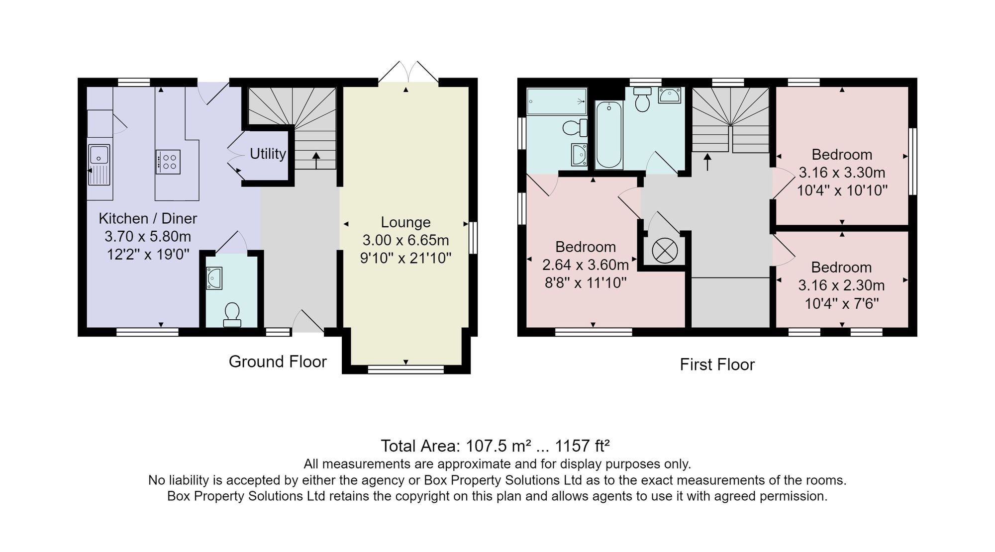 9 Langsett Grove, Harrogate floorplan