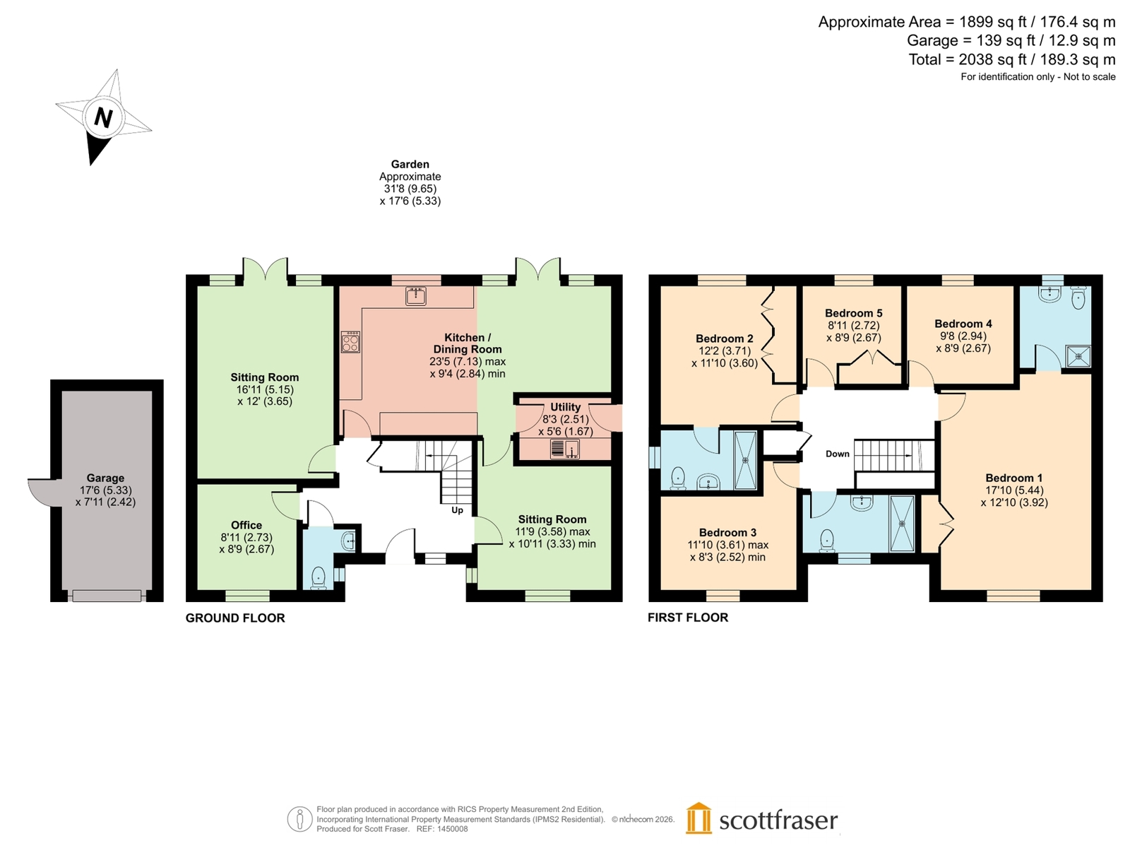10, Seven Sisters Way, Oxford floorplan
