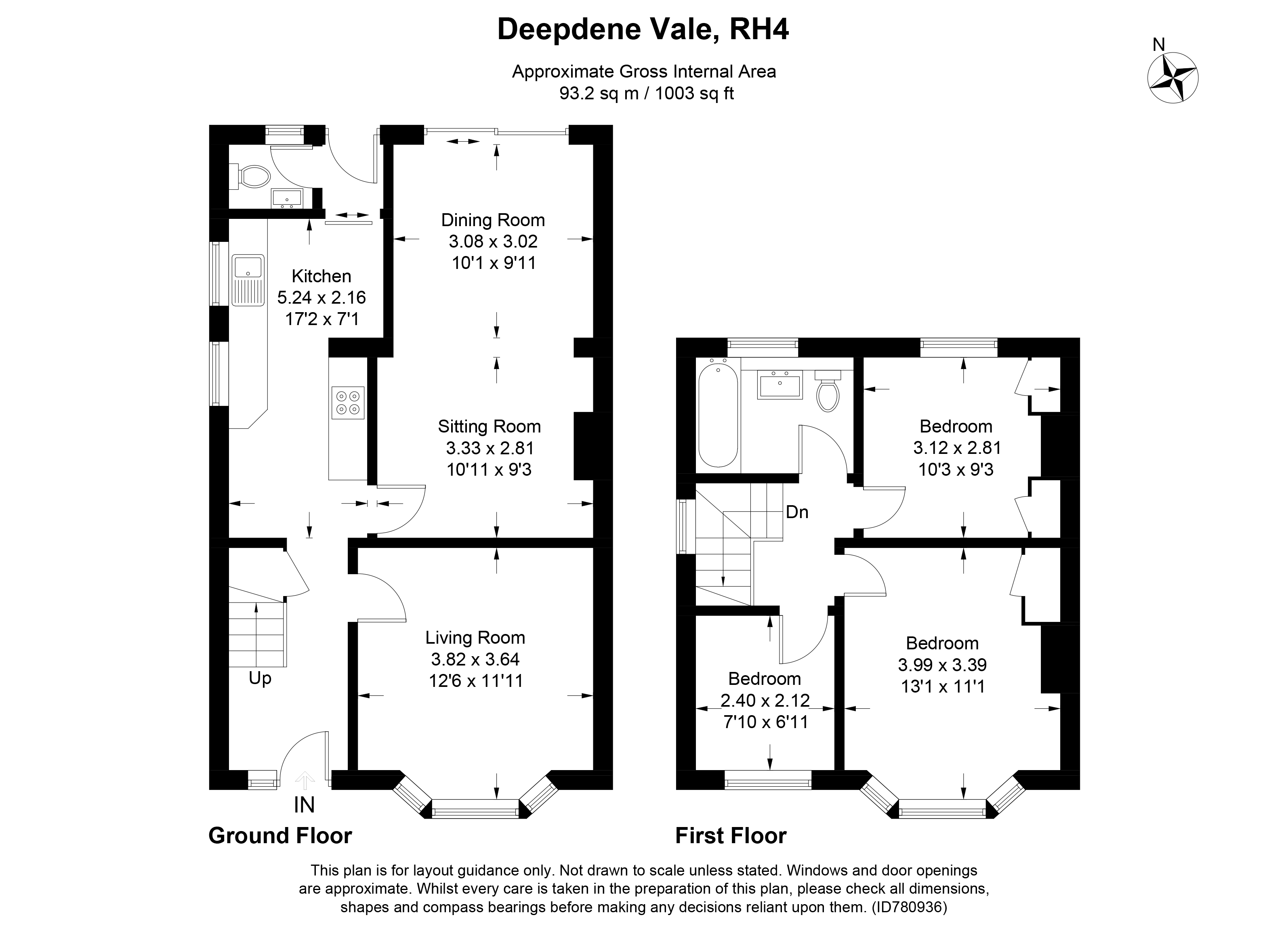 Deepdene Vale, Dorking RH4, 3 bedroom semidetached house for sale